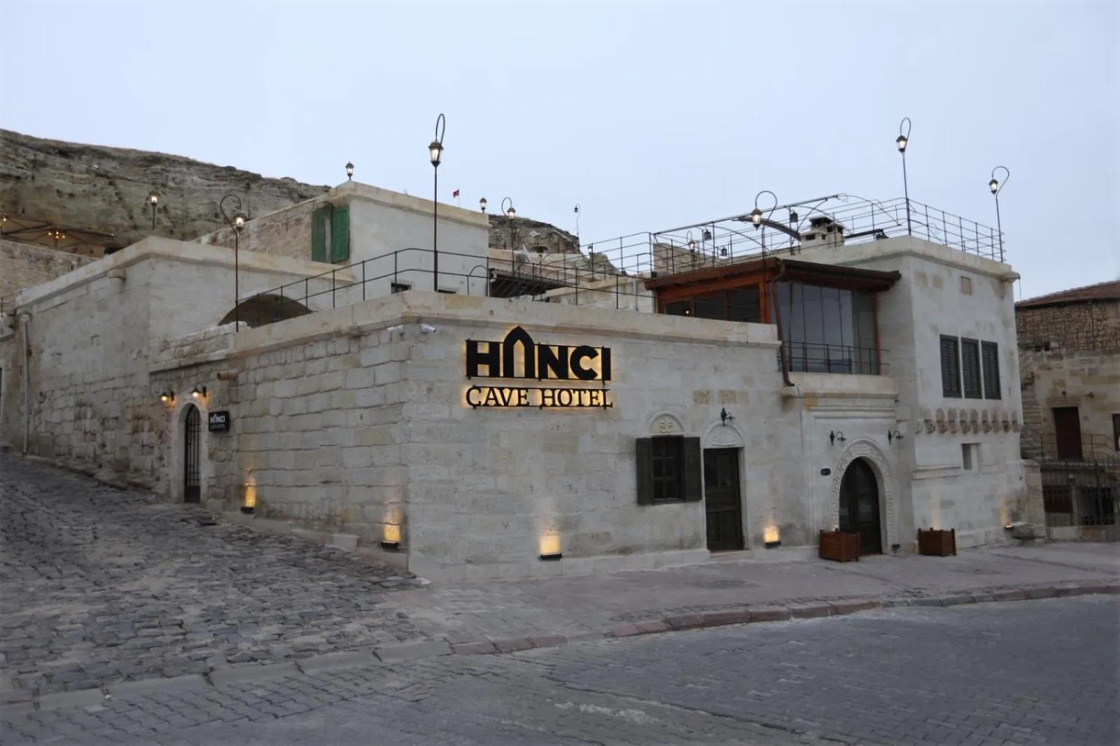 Balcony/Terrace in Hancı Cave Hotel
