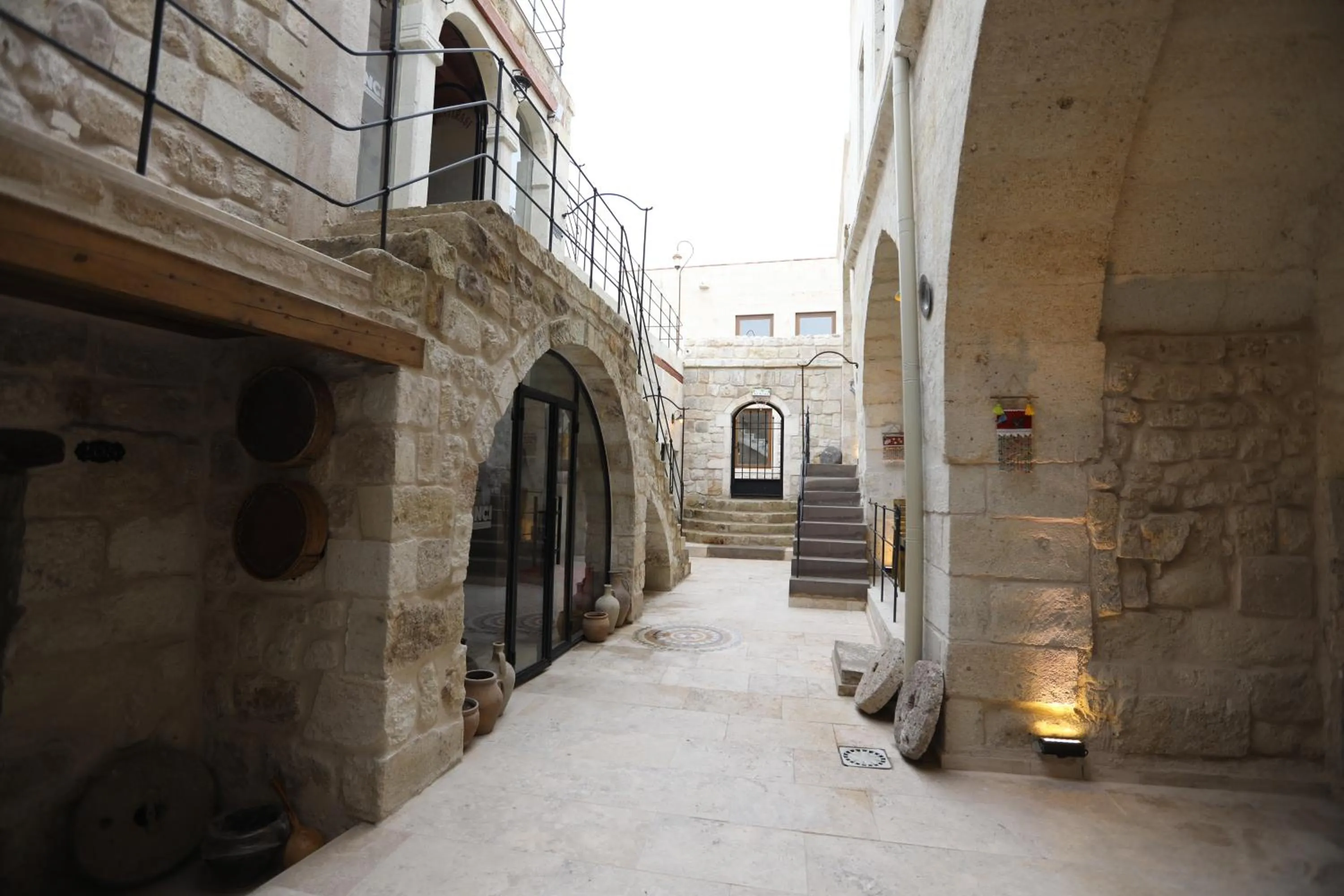 Property building in Hancı Cave Hotel