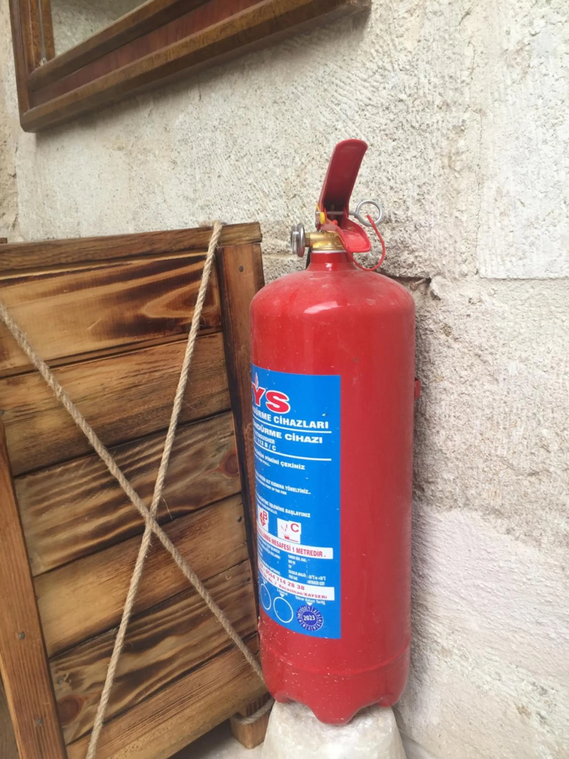 Property building in Hancı Cave Hotel