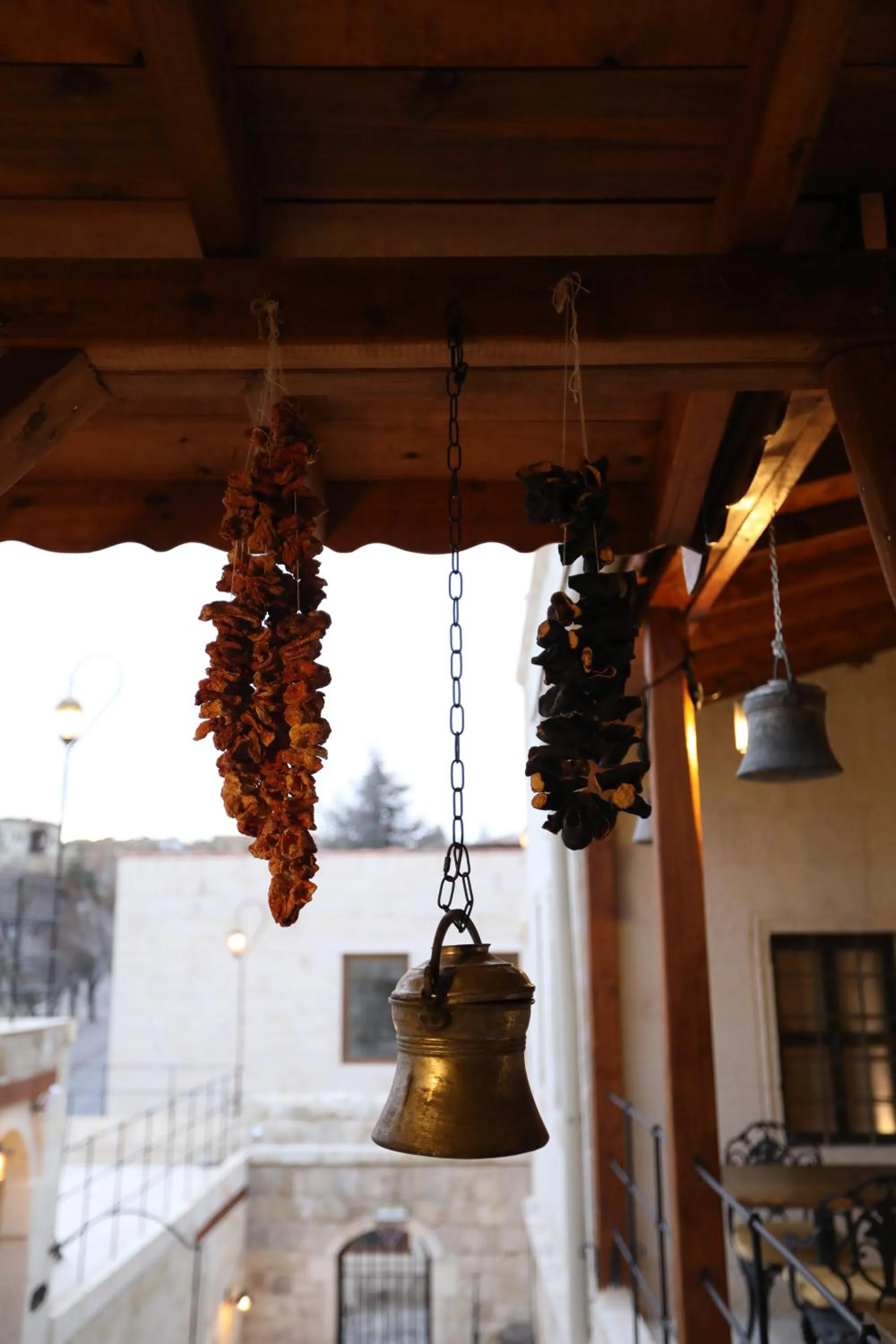 Property building in Hancı Cave Hotel