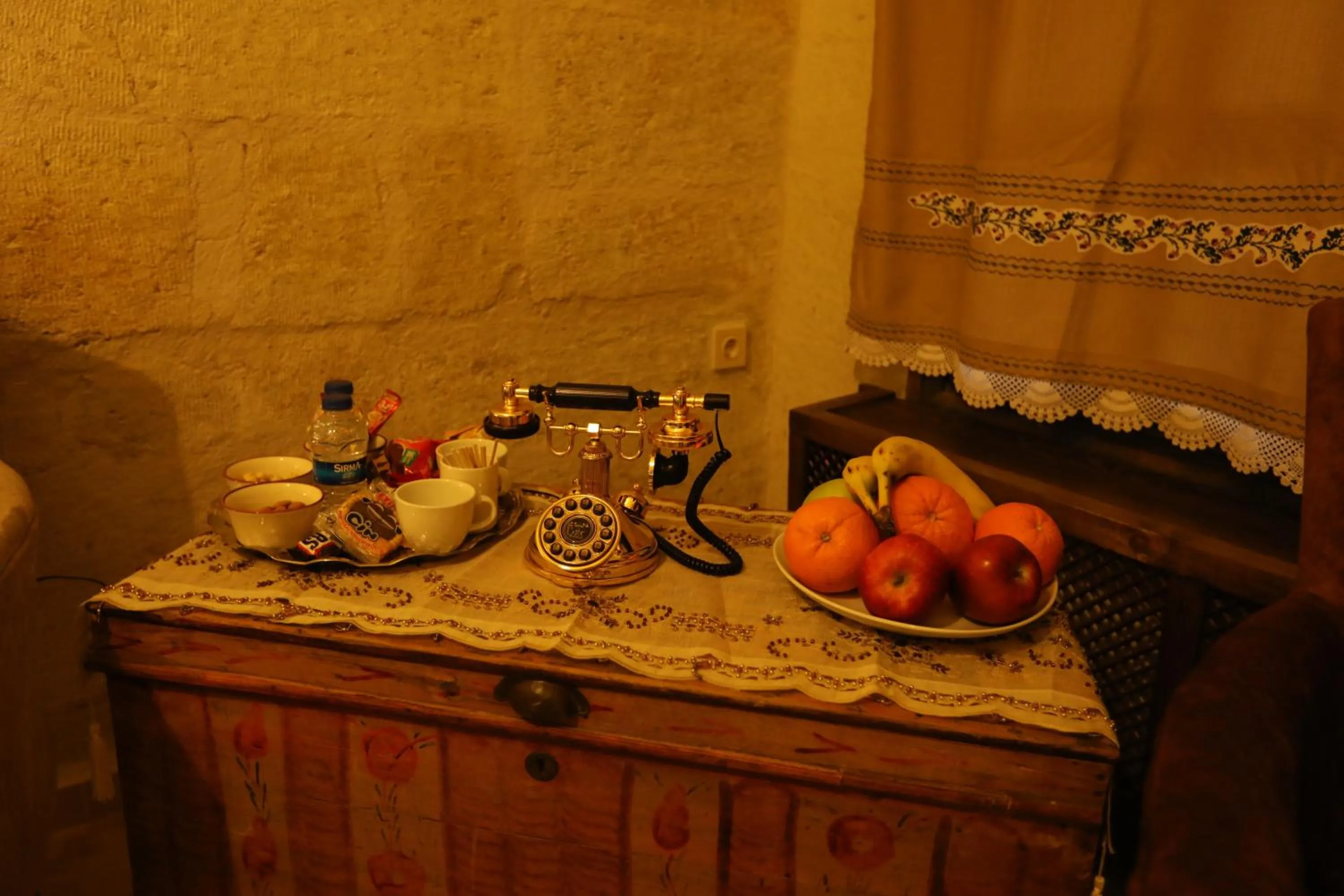 Coffee/tea facilities in Hancı Cave Hotel