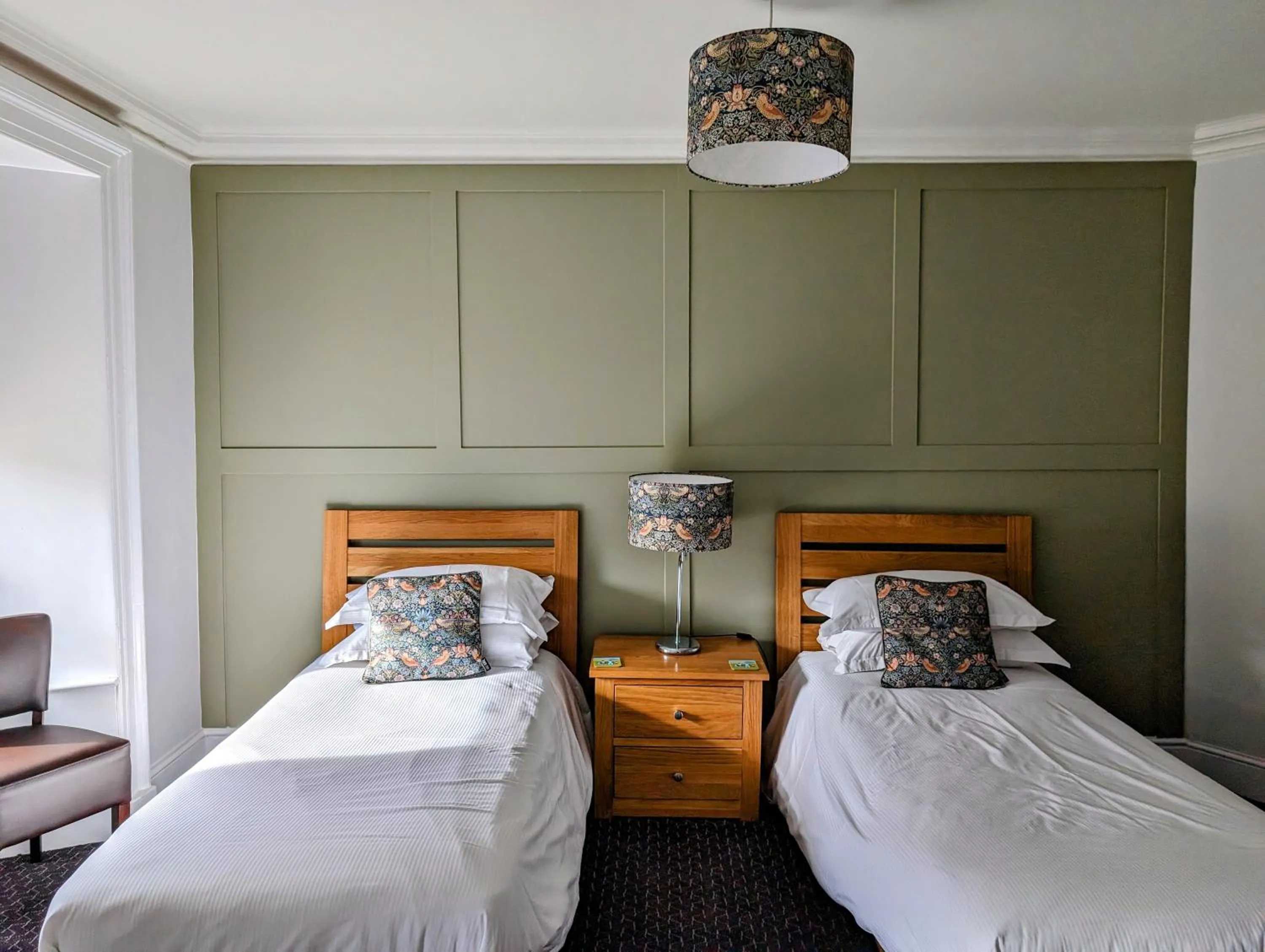 Bed in The White Hart Inn, Hawes