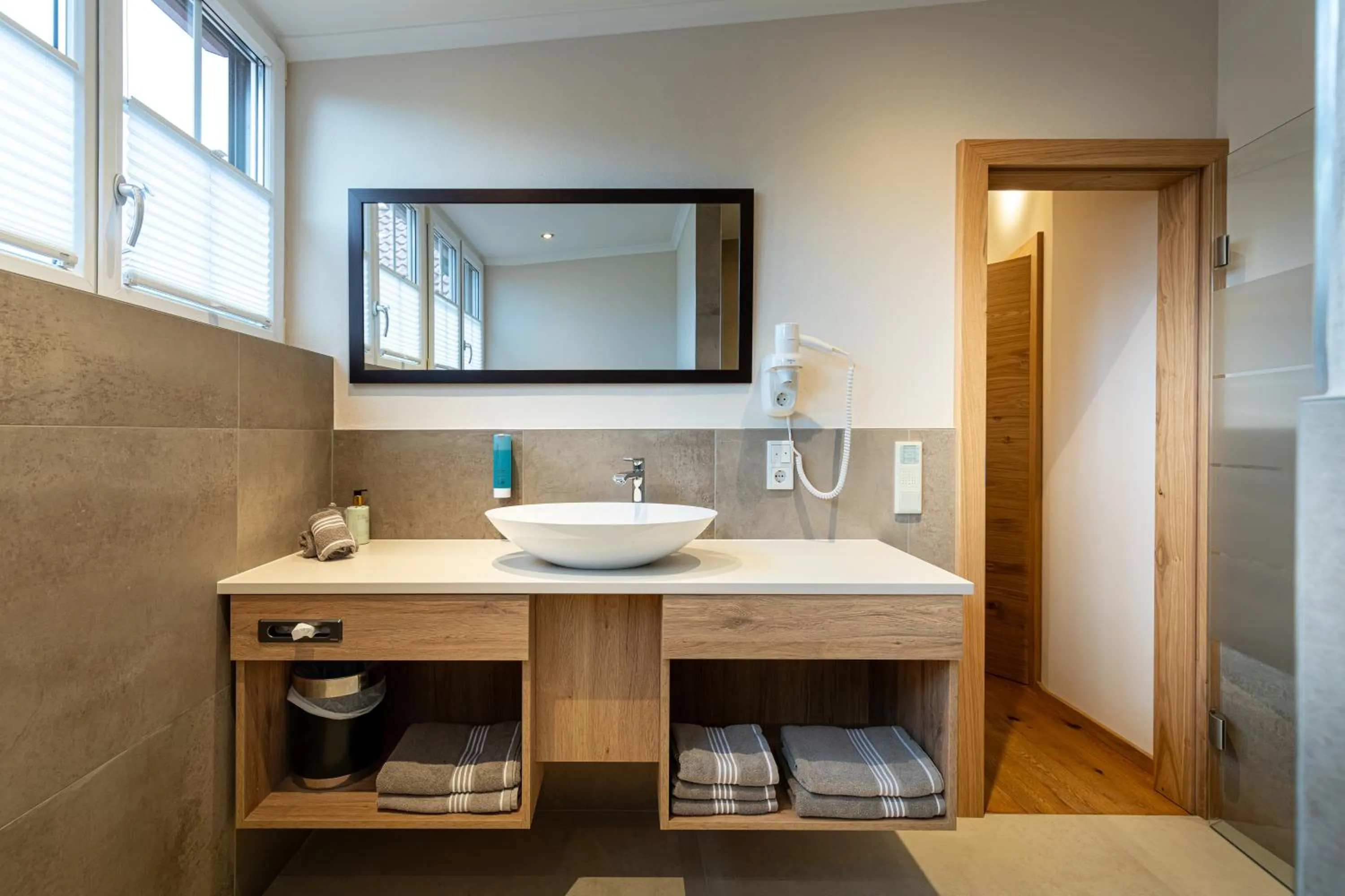 Bathroom in Design Hotel Frauenschuh