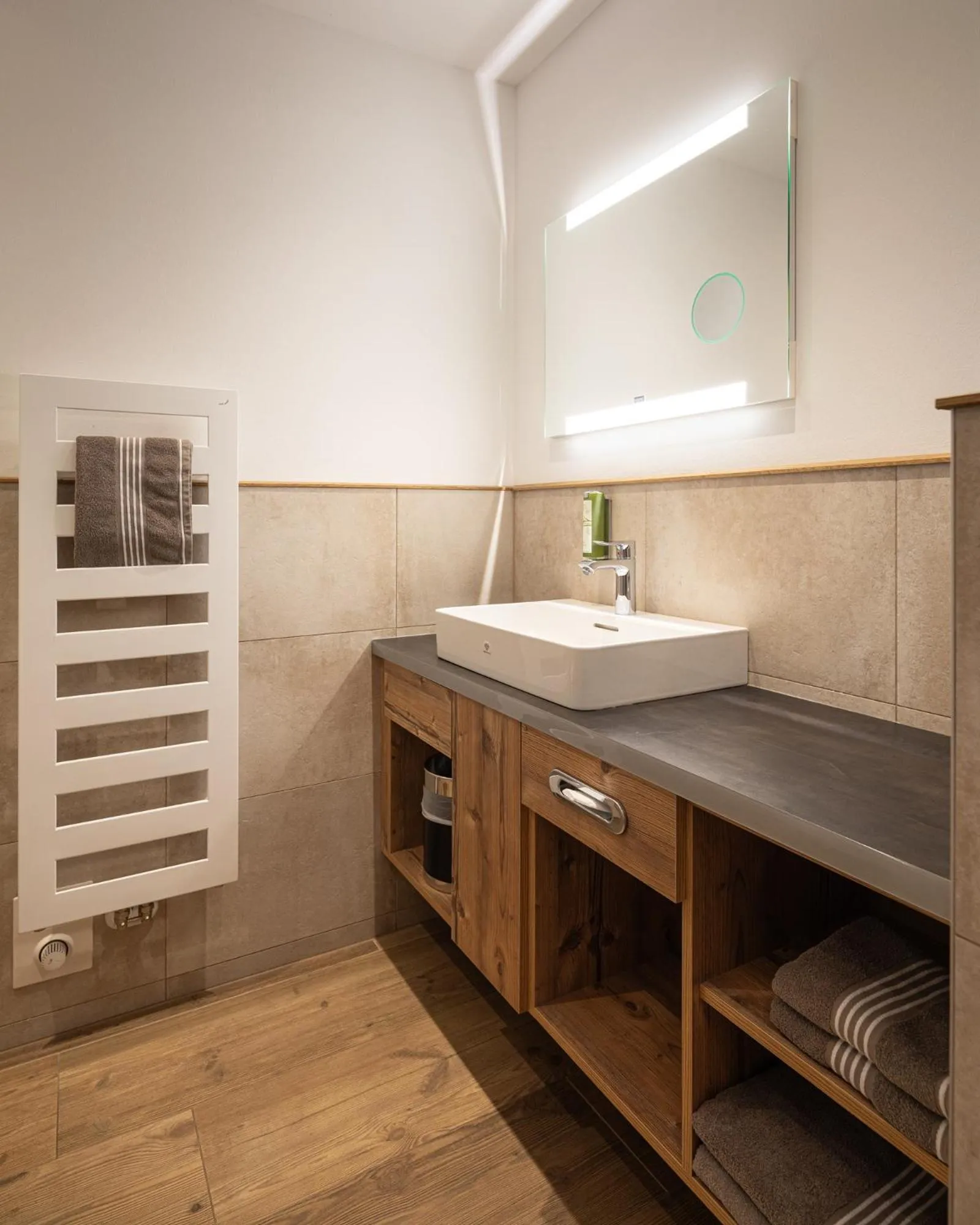 Bathroom in Design Hotel Frauenschuh