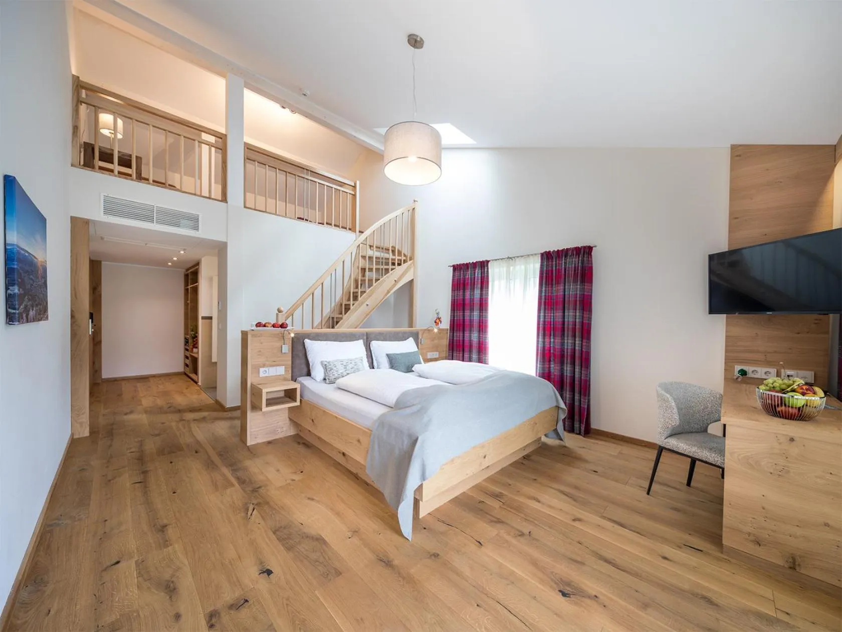 Bed in Design Hotel Frauenschuh