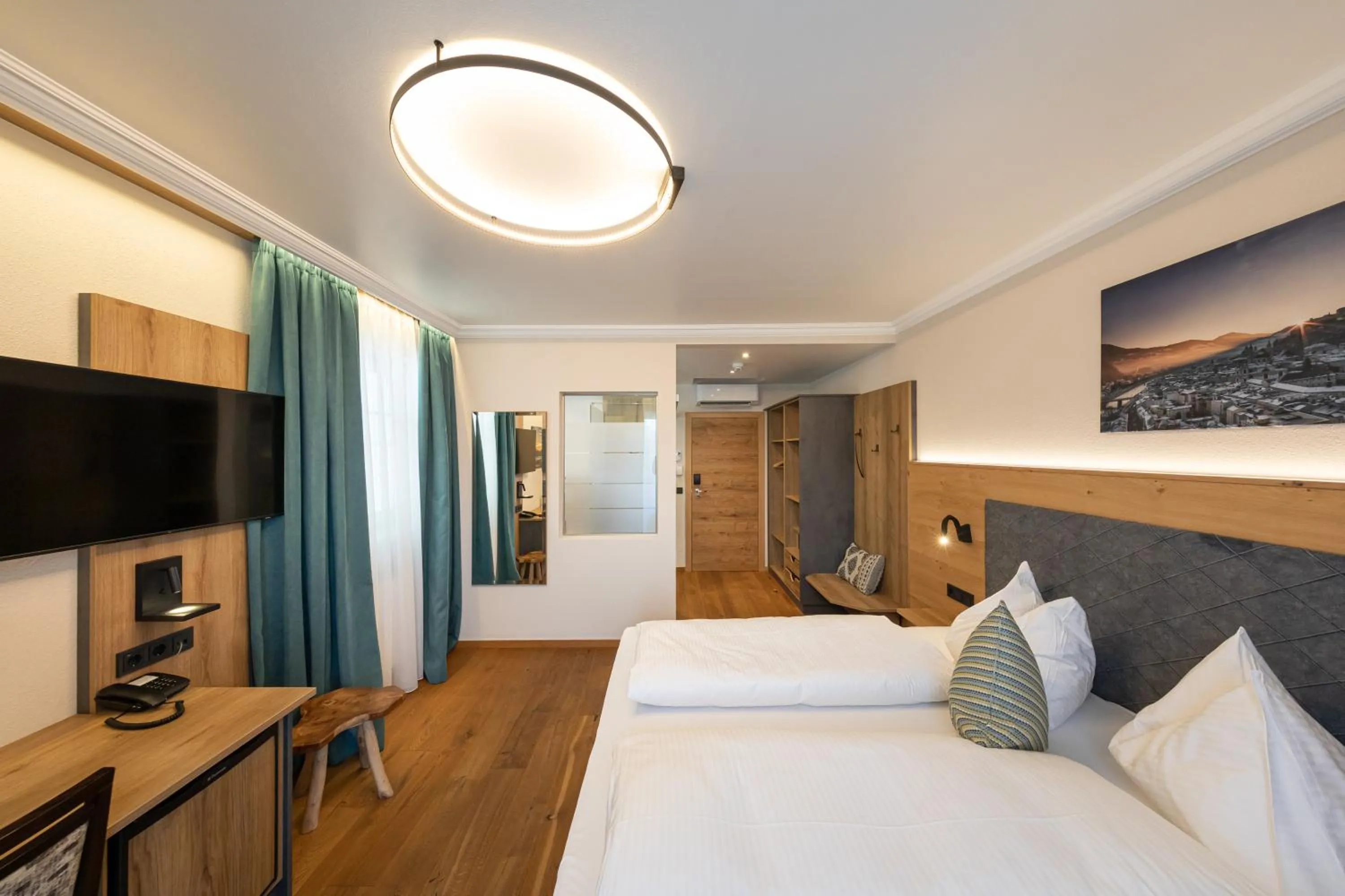 Bed in Design Hotel Frauenschuh