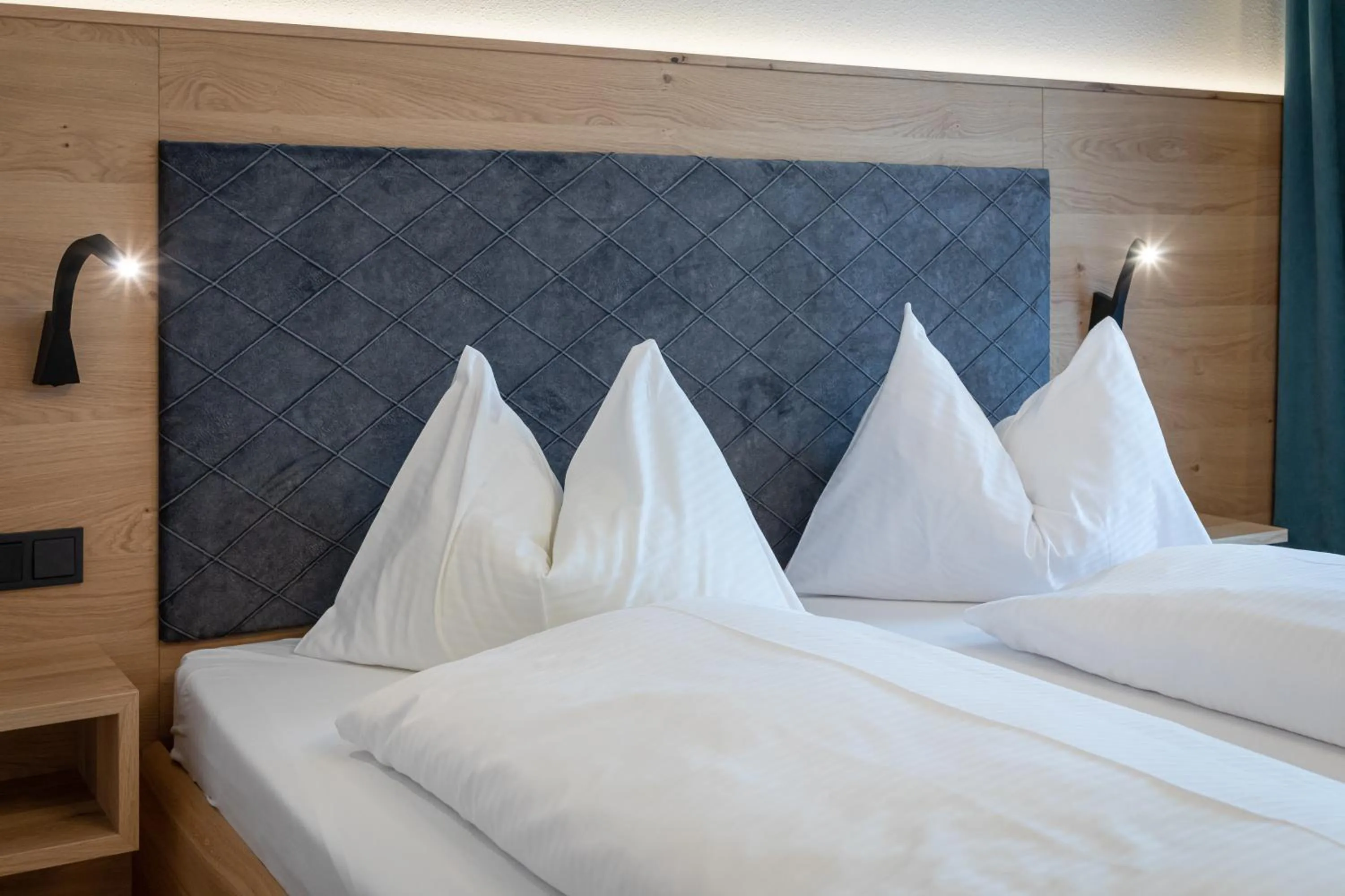 Bed in Design Hotel Frauenschuh