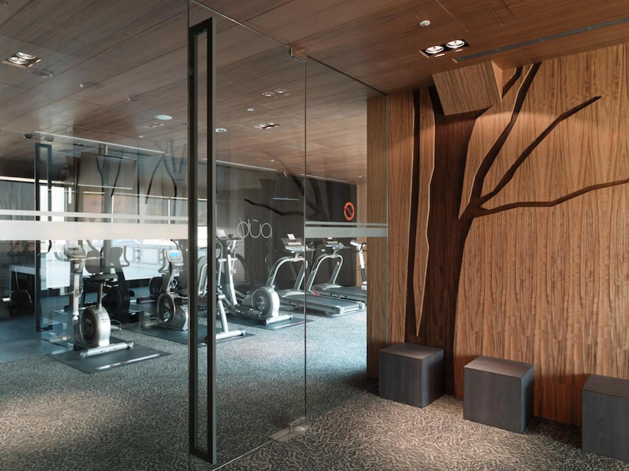 Fitness centre/facilities in Hotel Dùa