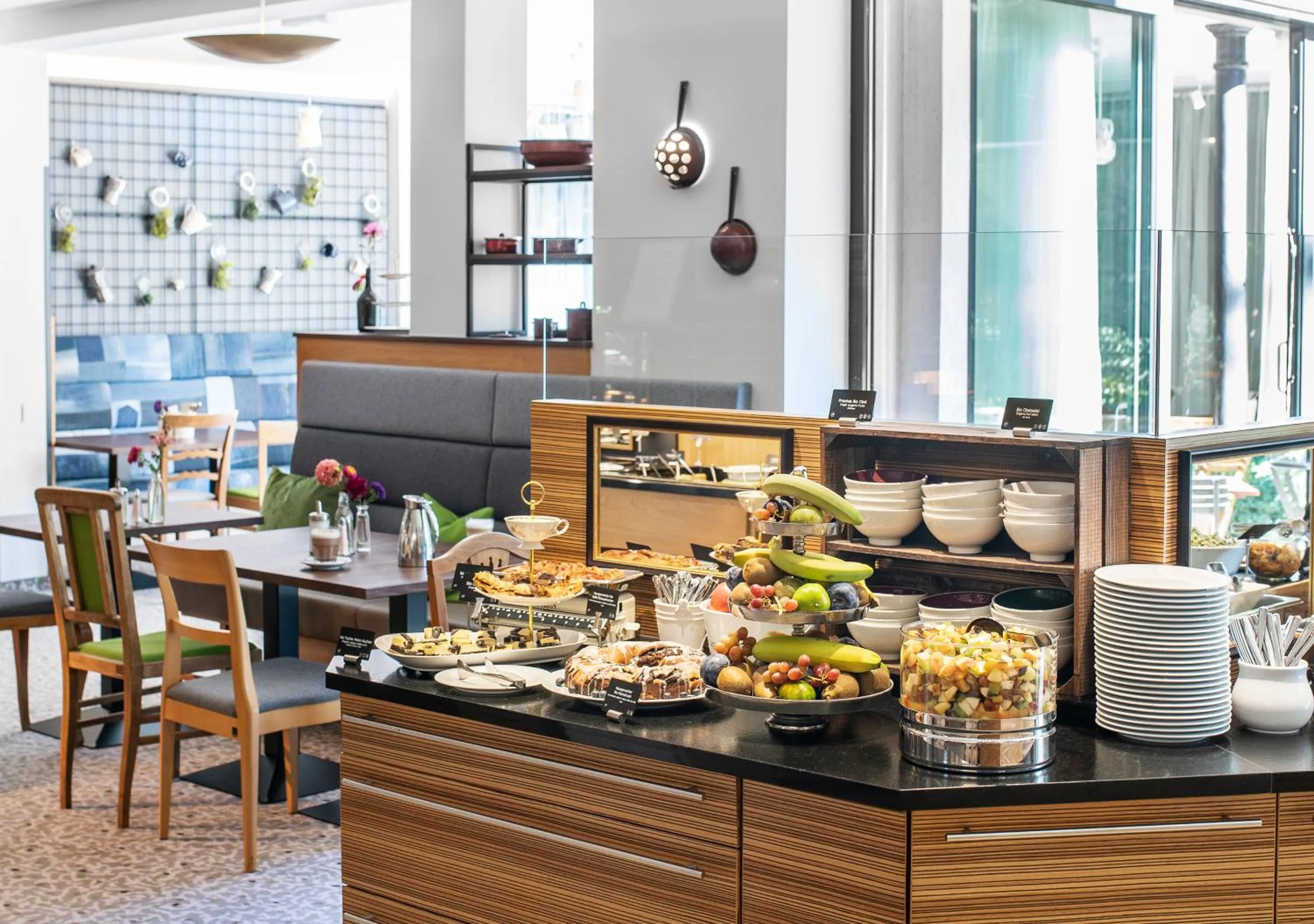 Food and drinks in Boutiquehotel Stadthalle