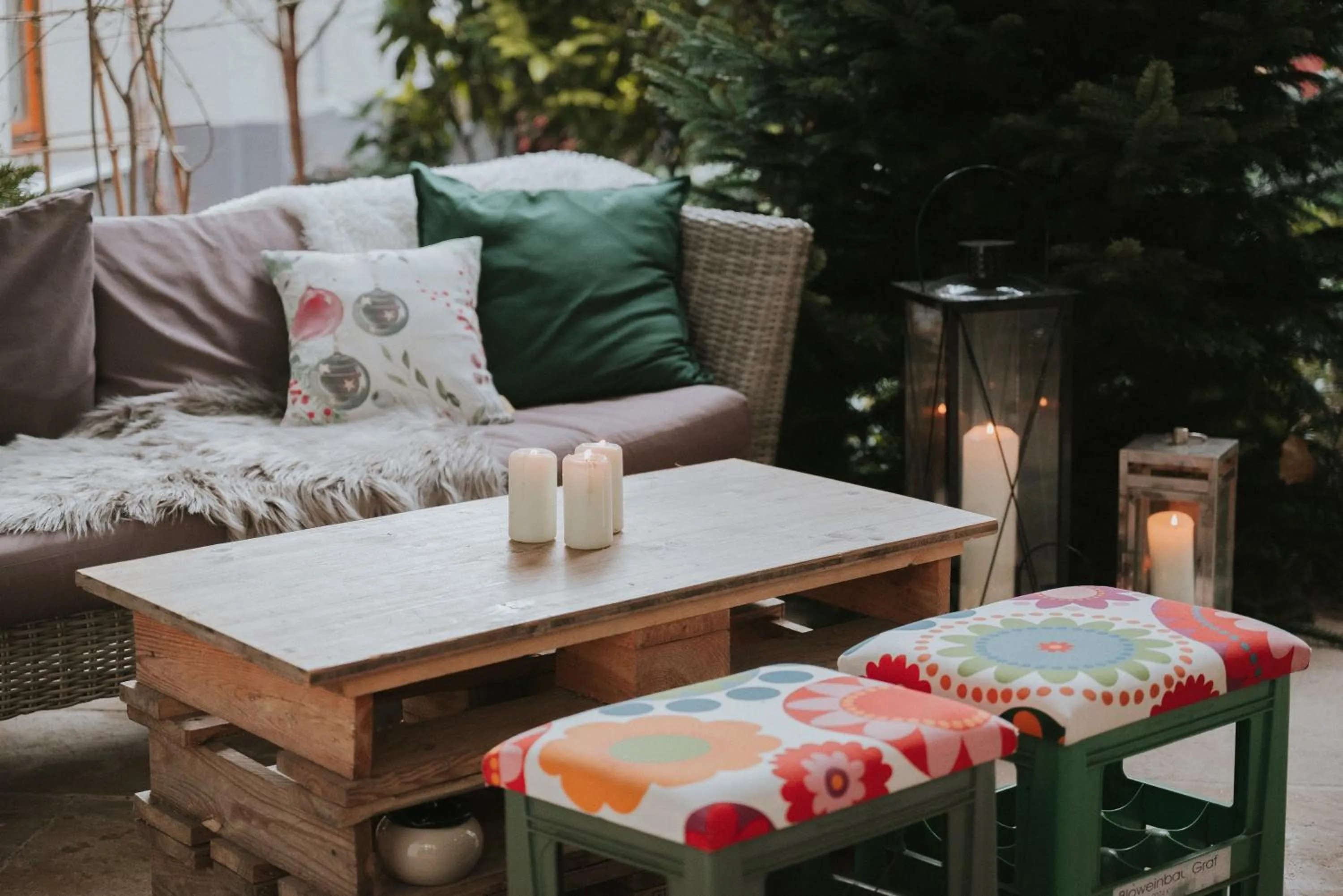 Balcony/Terrace in Boutiquehotel Stadthalle