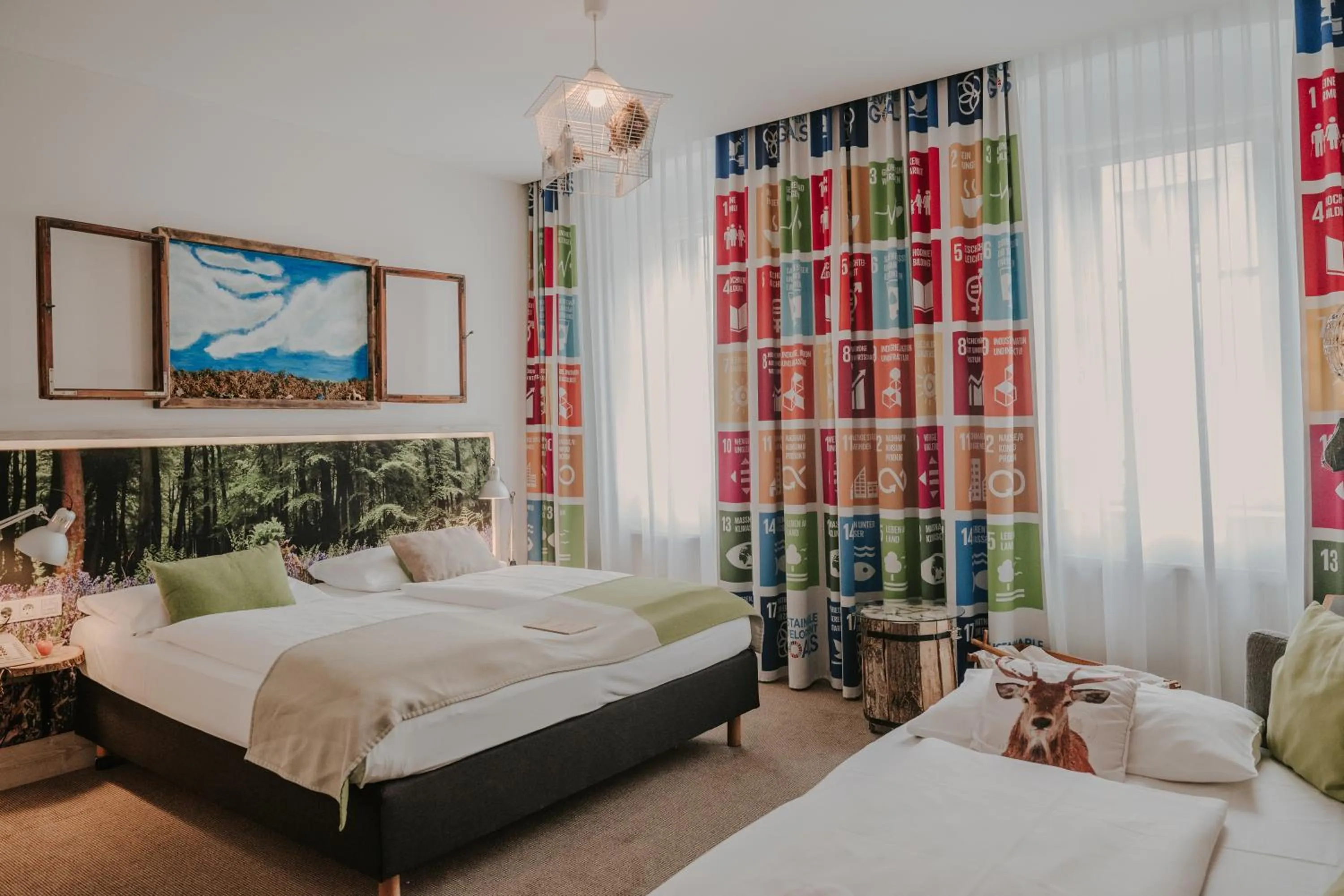 Bedroom, Bed in Boutiquehotel Stadthalle