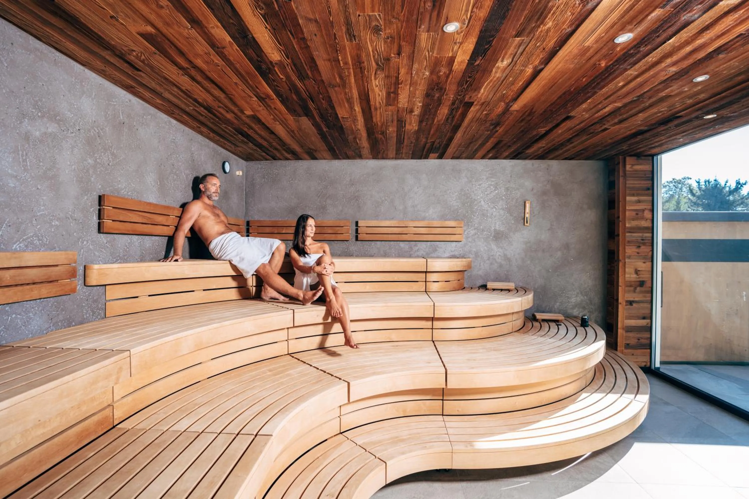 Sauna in Laschenskyhof Hotel & Spa