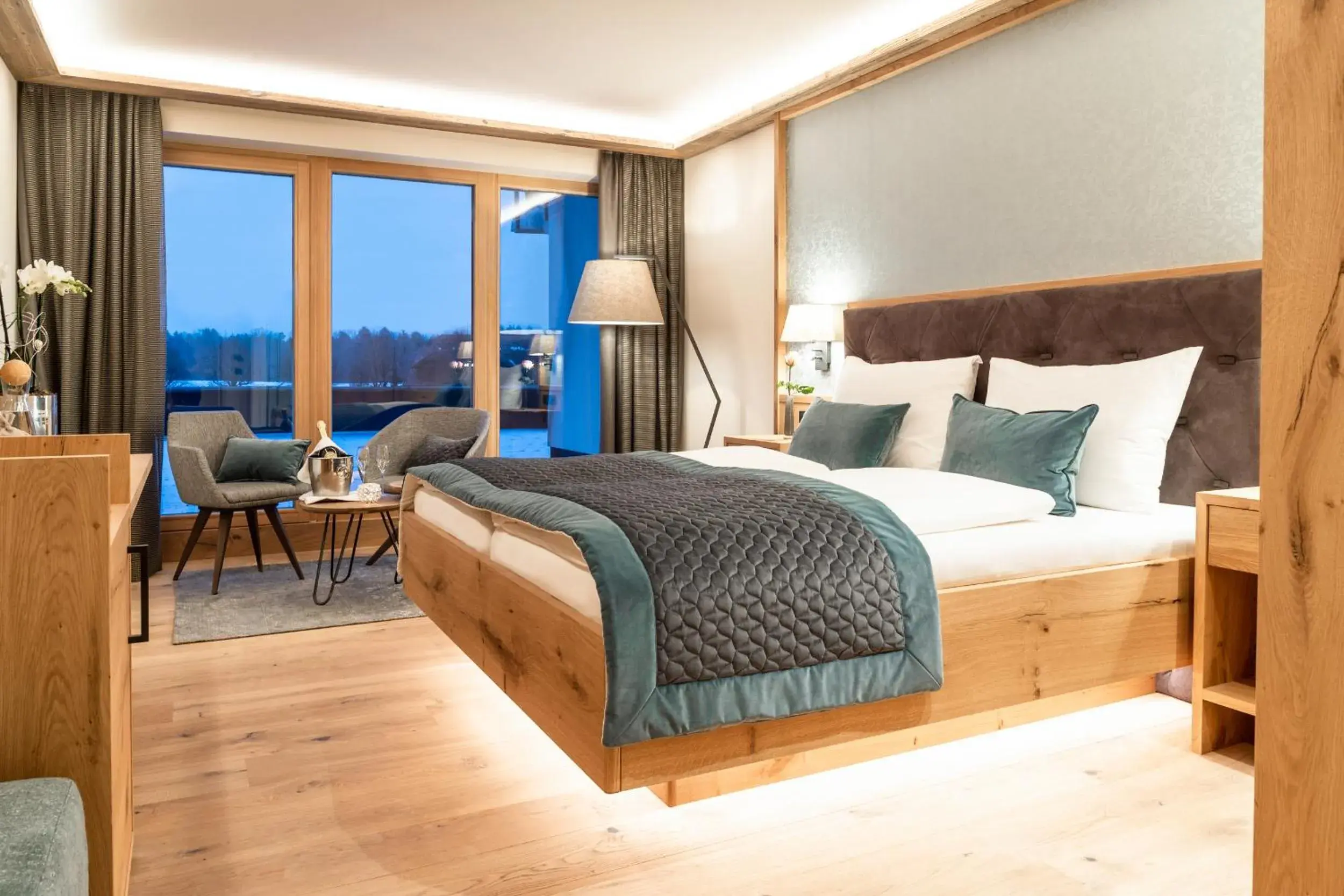 Superior Double Room with Balcony - single occupancy in Laschenskyhof Hotel & Spa Superior Double Room with Balcony - single occupancy in Laschenskyhof Hotel & Spa