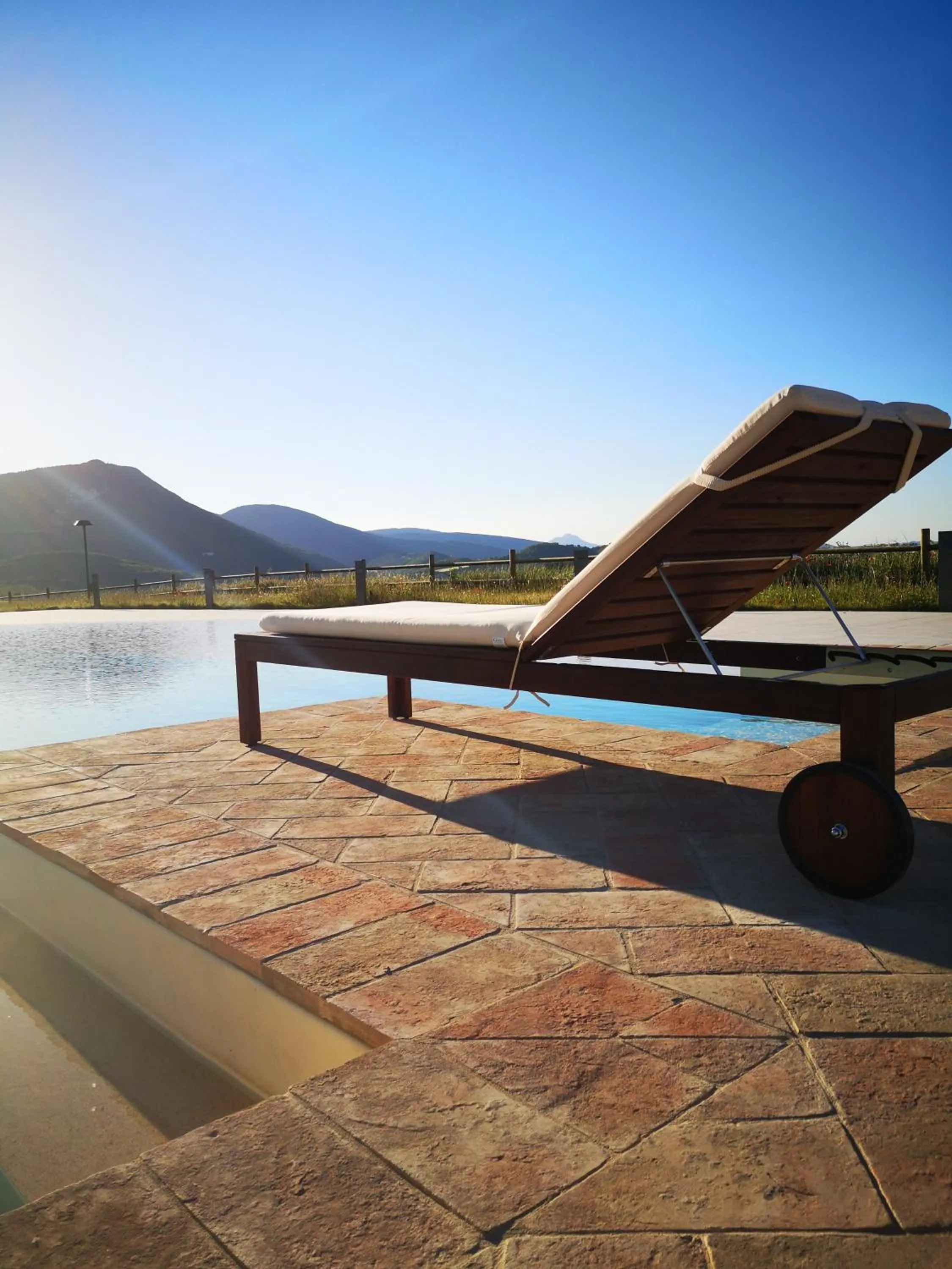 Swimming pool in Tenuta Grimaldi Wine Resort