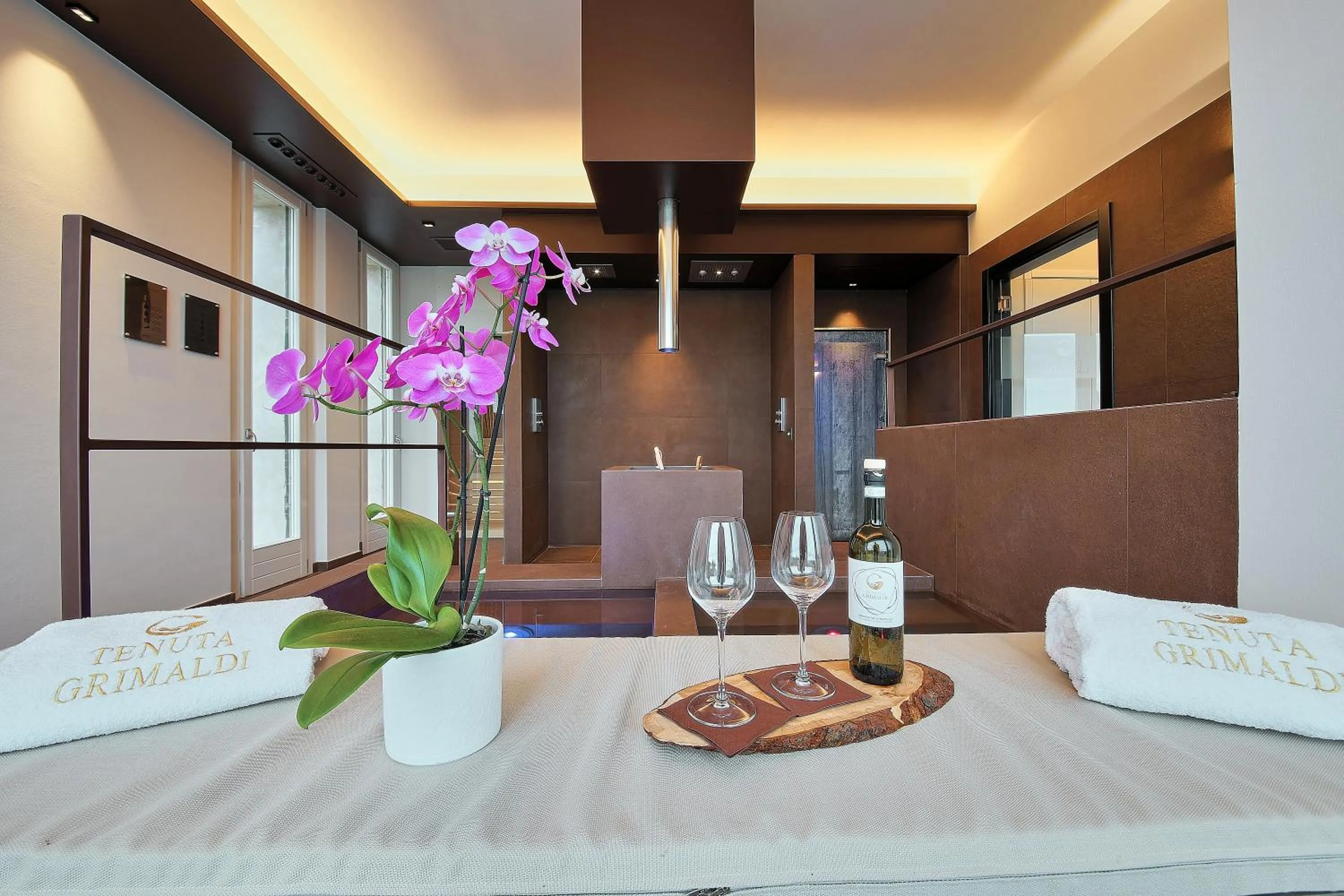 Spa and wellness centre/facilities in Tenuta Grimaldi Wine Resort