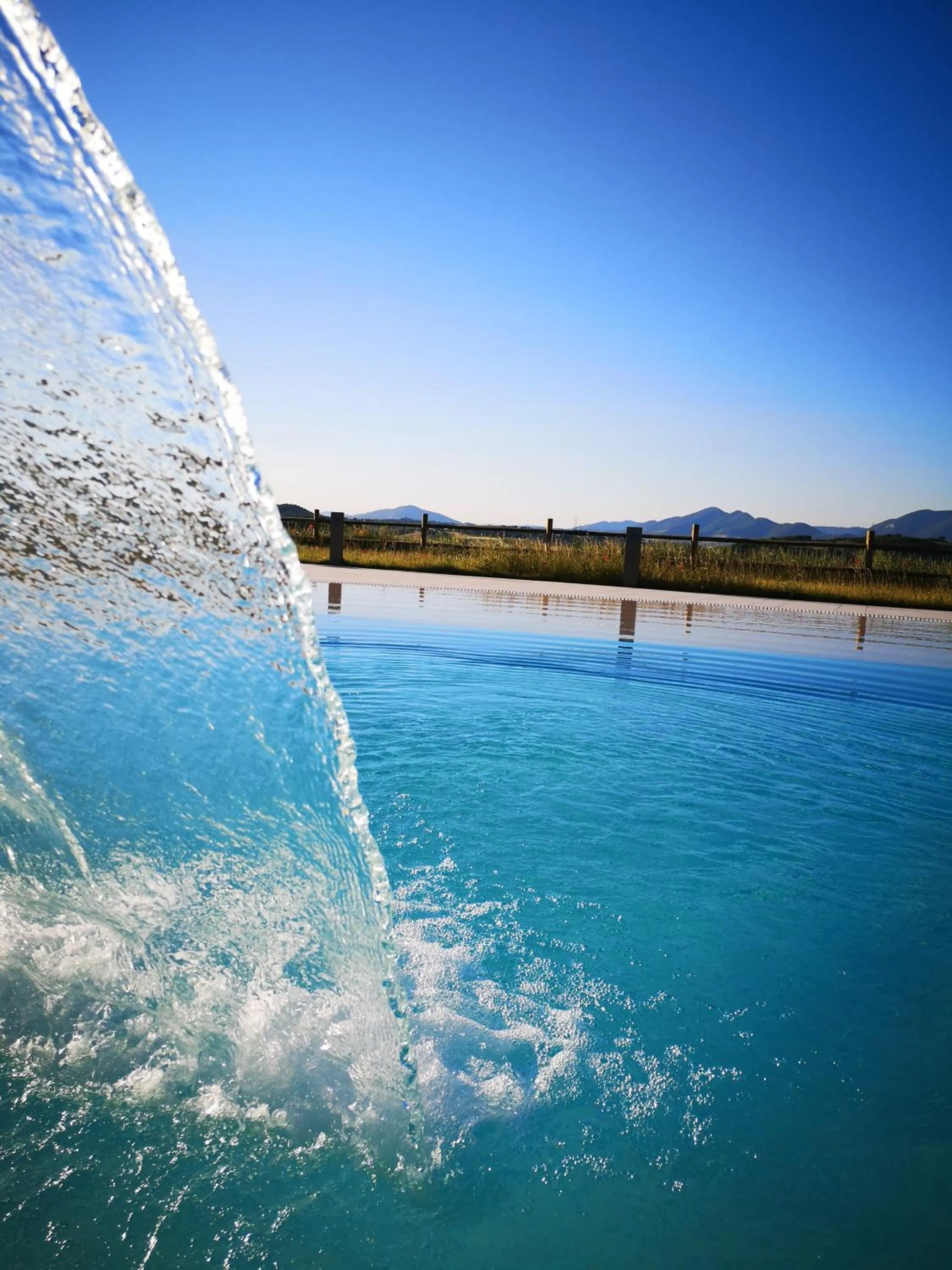 Swimming pool in Tenuta Grimaldi Wine Resort