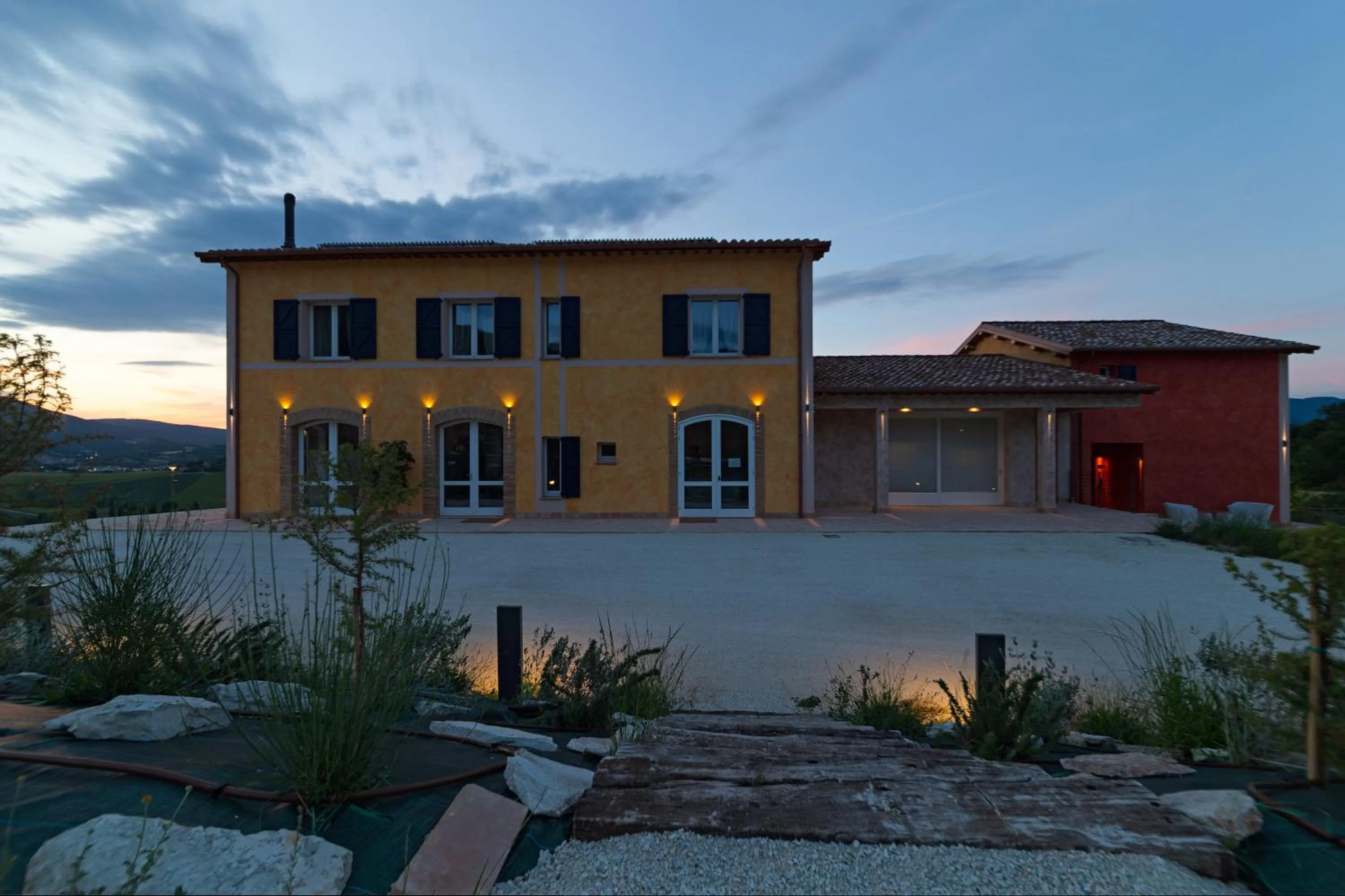Property building in Tenuta Grimaldi Wine Resort