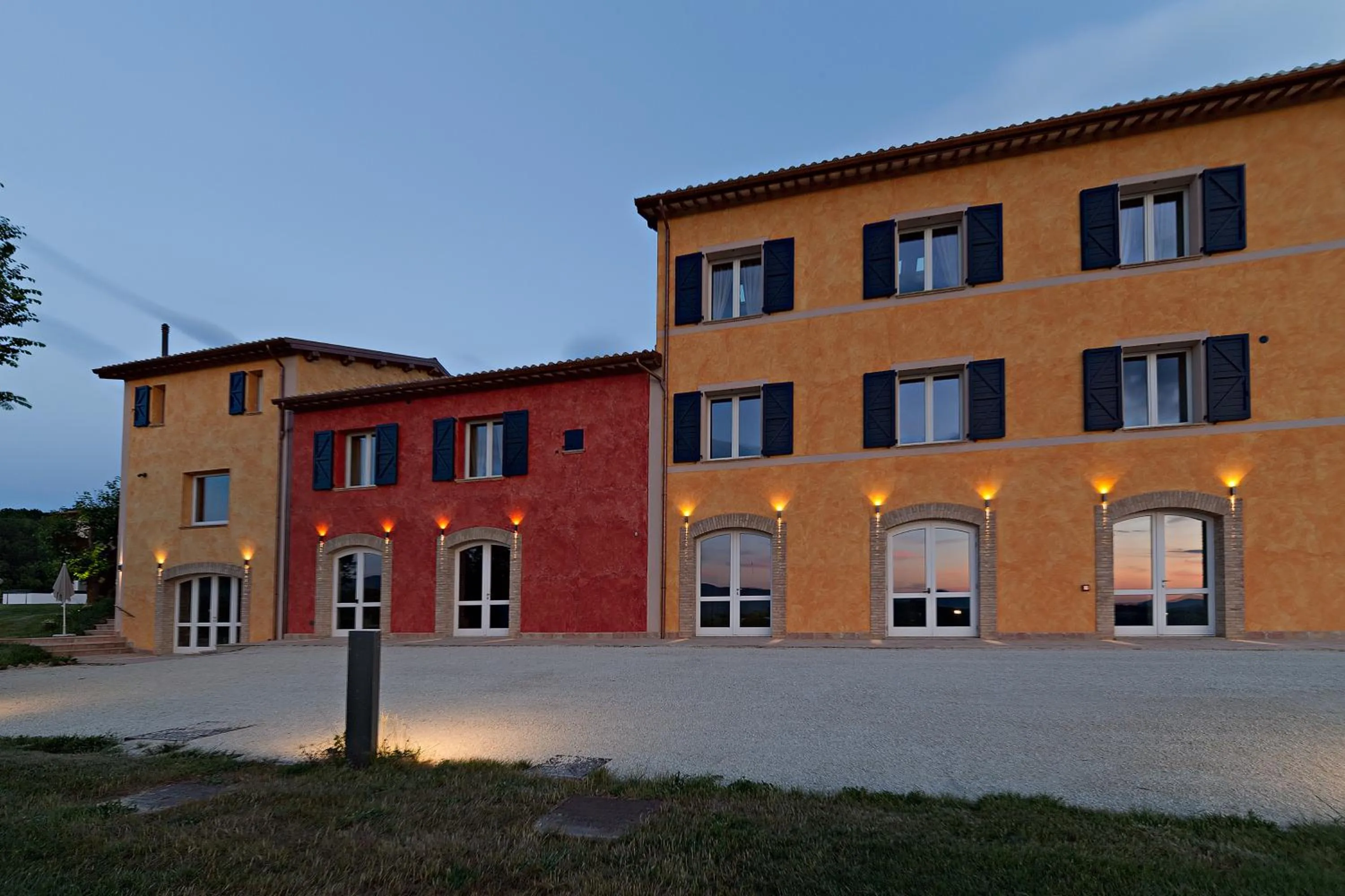 Property building in Tenuta Grimaldi Wine Resort