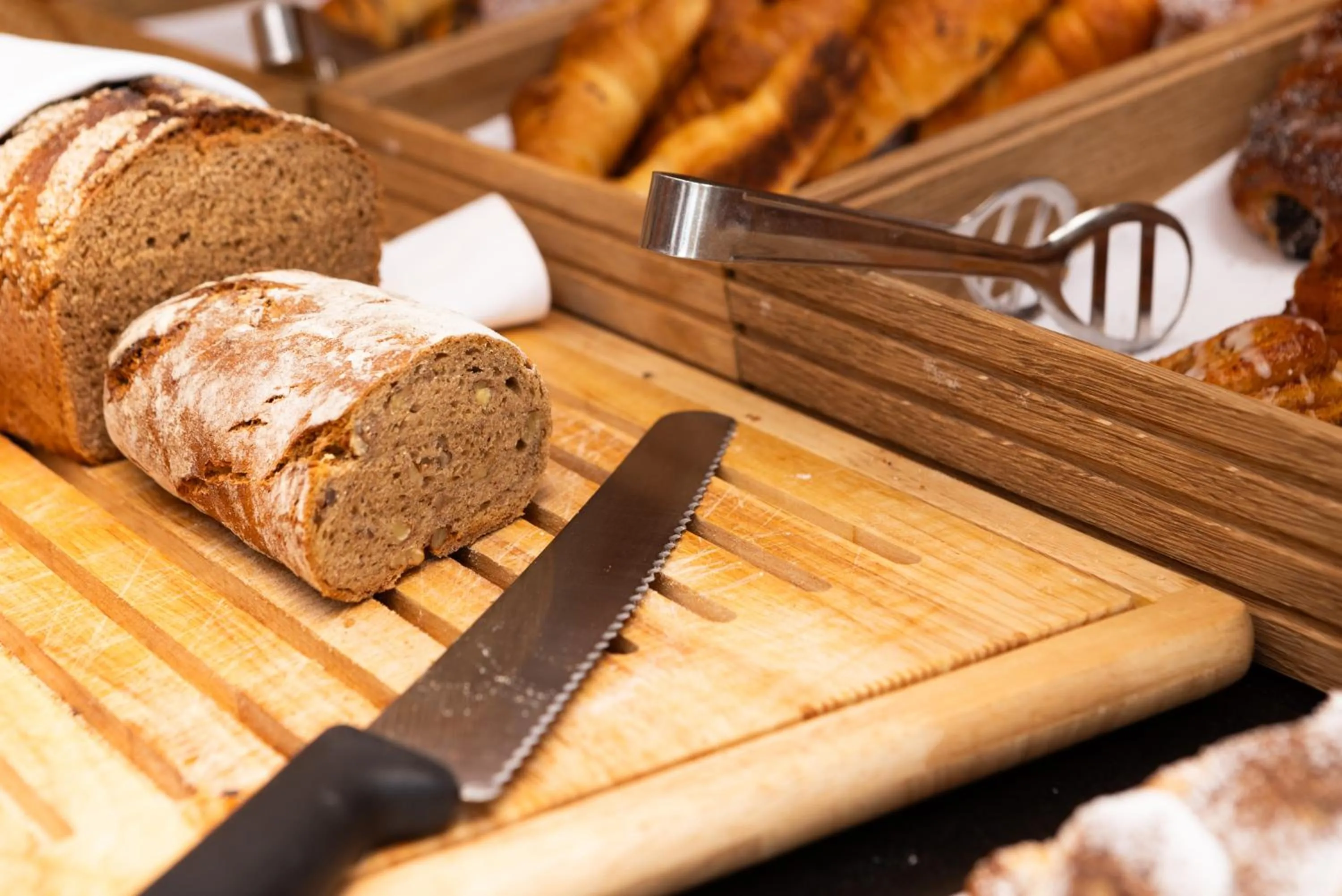 Buffet breakfast in Hotel Am Parkring