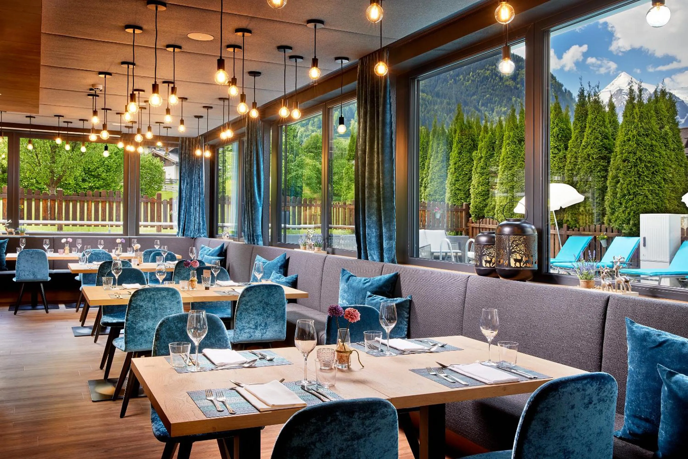 Restaurant/places to eat in HOTEL SONNBLICK, Kaprun, Salzburg - am Kitzsteinhorn Gletscher