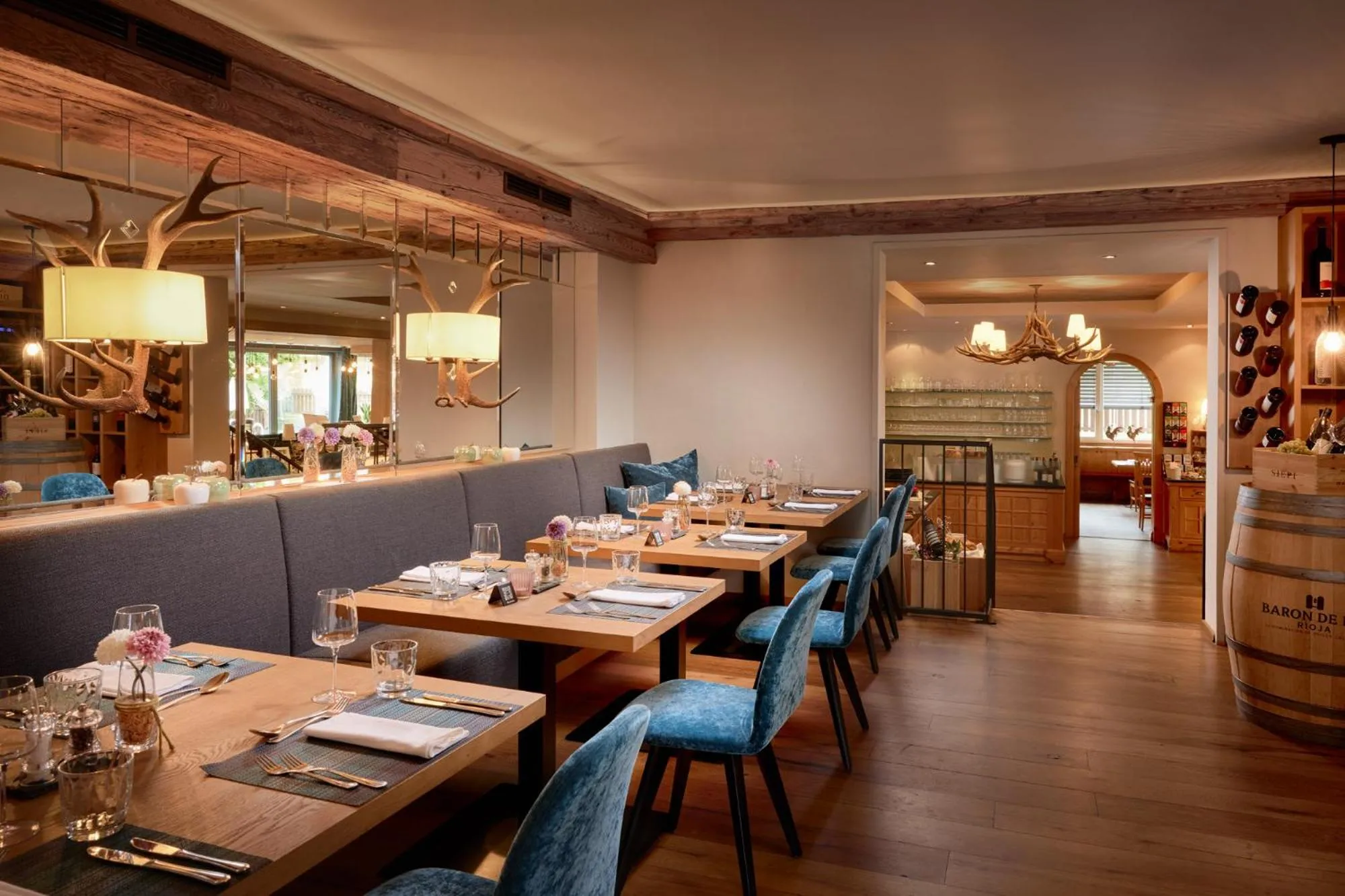 Restaurant/places to eat in HOTEL SONNBLICK, Kaprun, Salzburg - am Kitzsteinhorn Gletscher