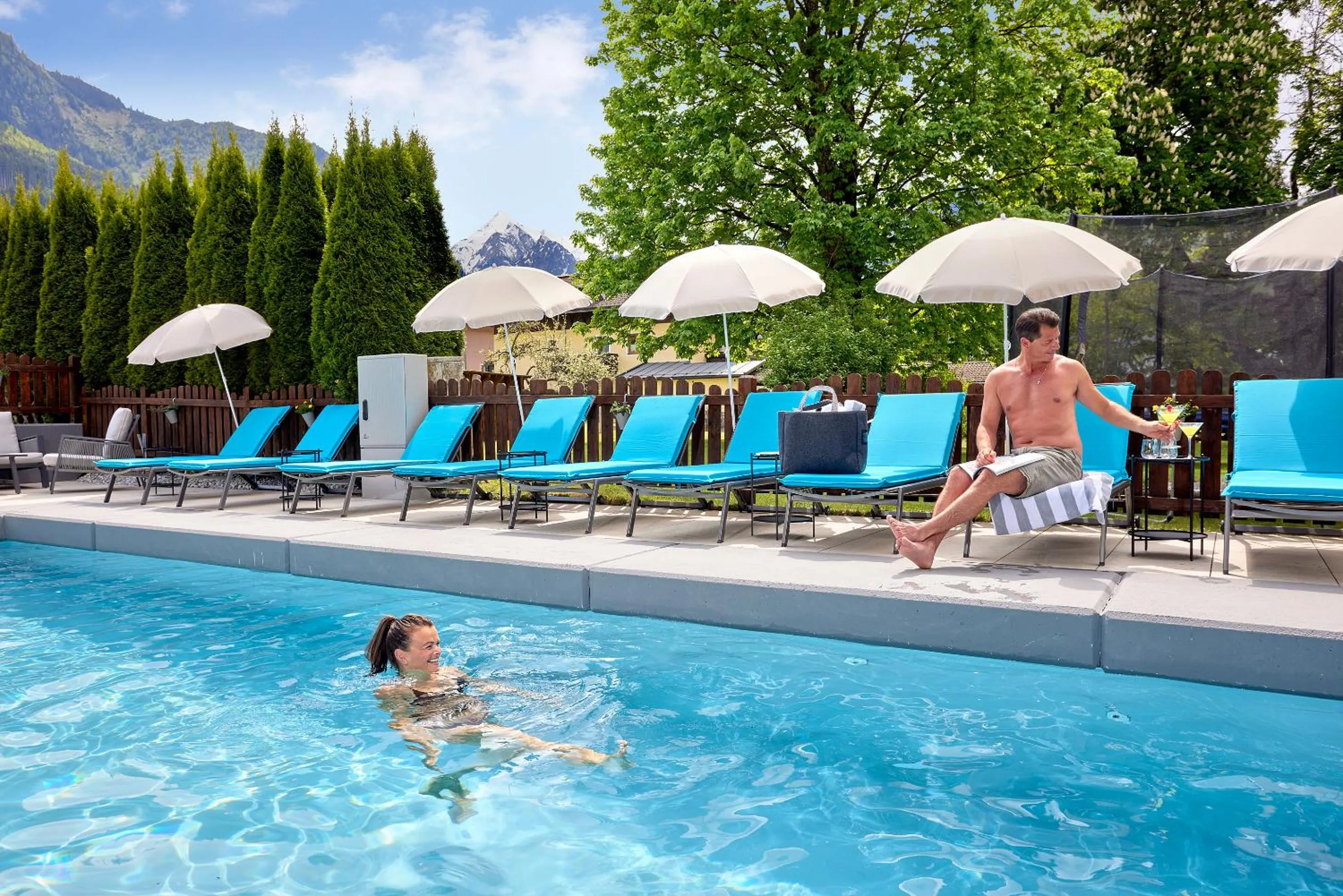 Swimming pool in HOTEL SONNBLICK, Kaprun, Salzburg - am Kitzsteinhorn Gletscher
