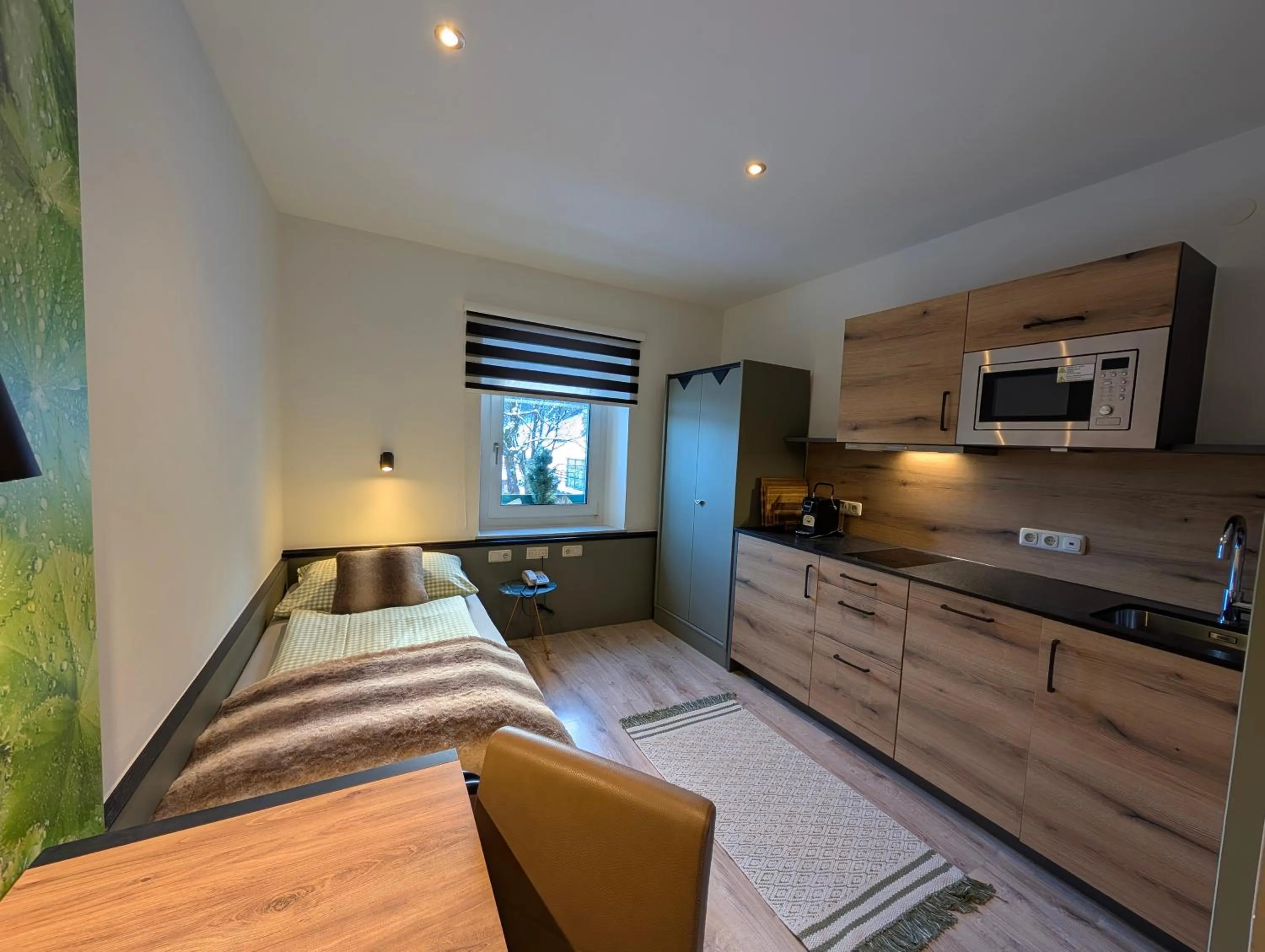 Bed in Hotel Apartment Das Au- Gut