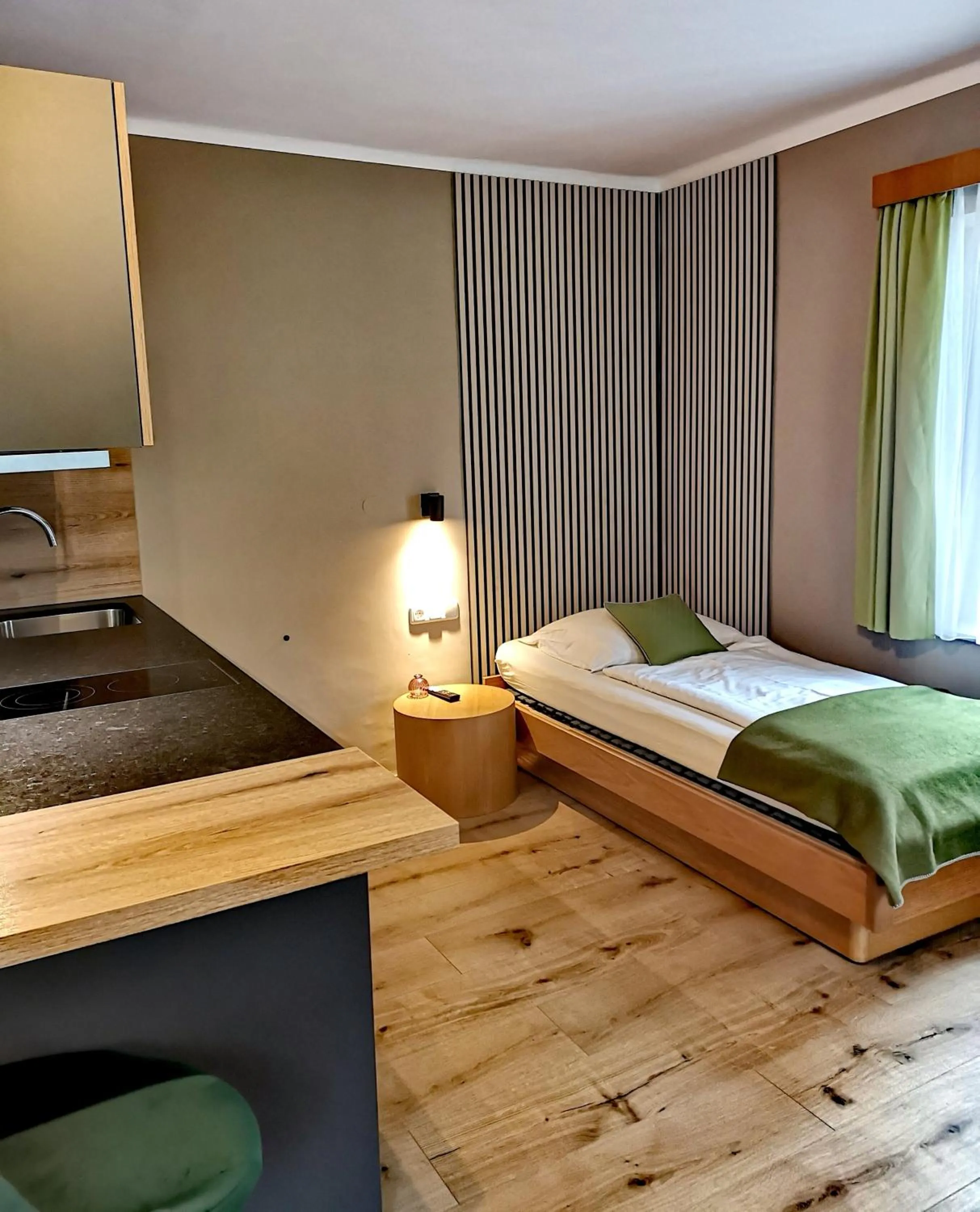 Bed in Hotel Apartment Das Au- Gut