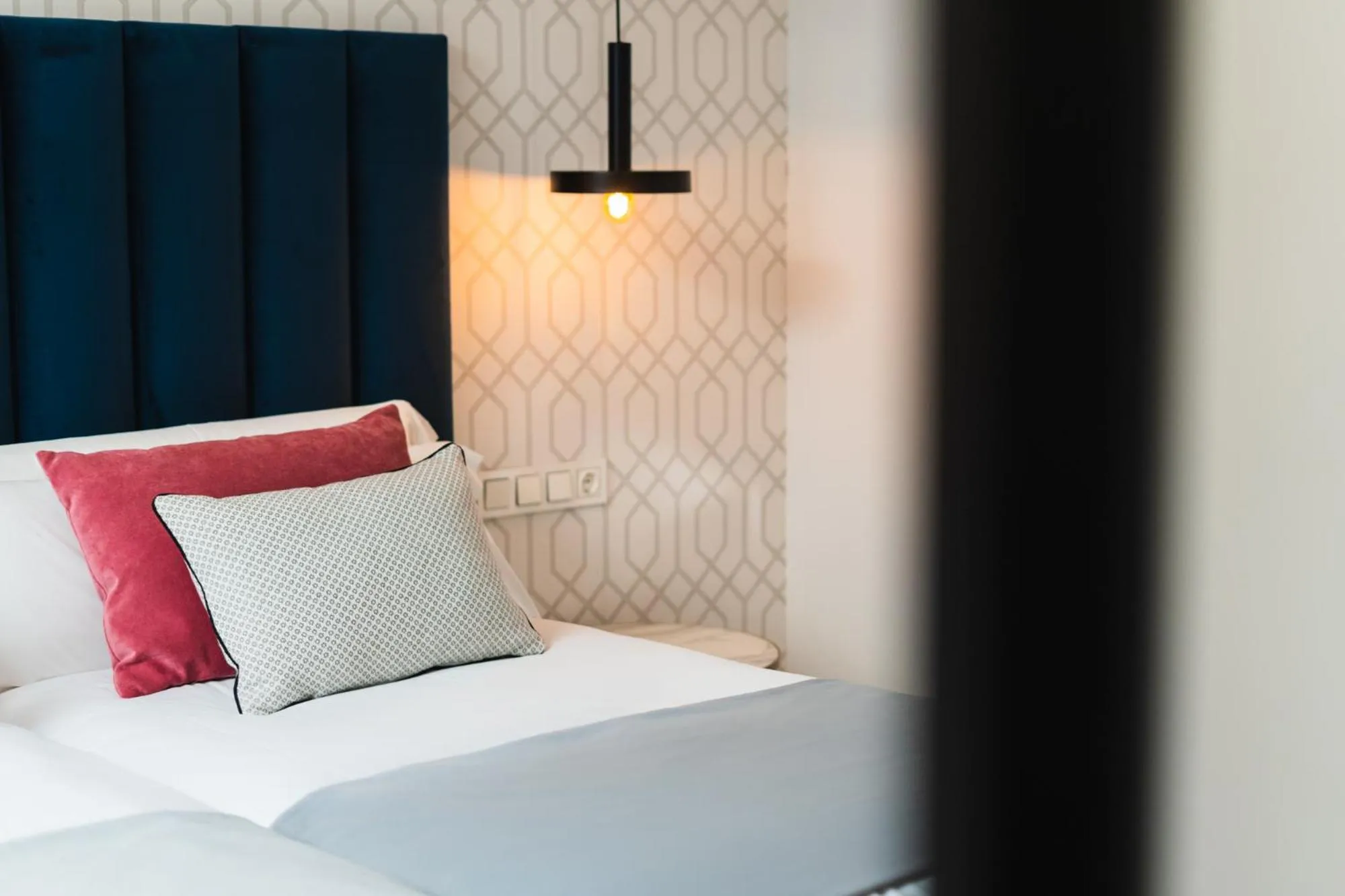 Bed in Debambú Suites