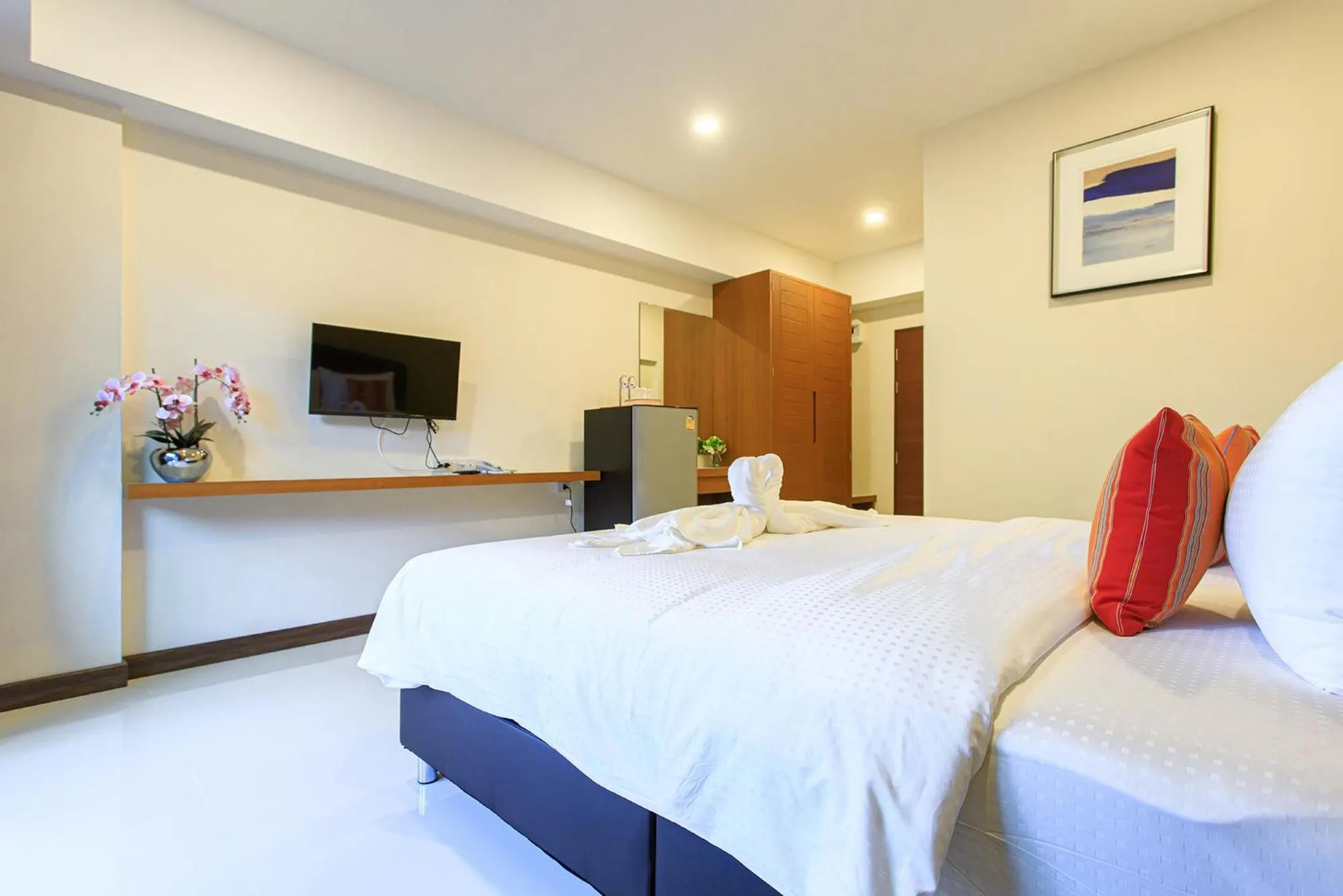 Bed in Chanapat Hotel