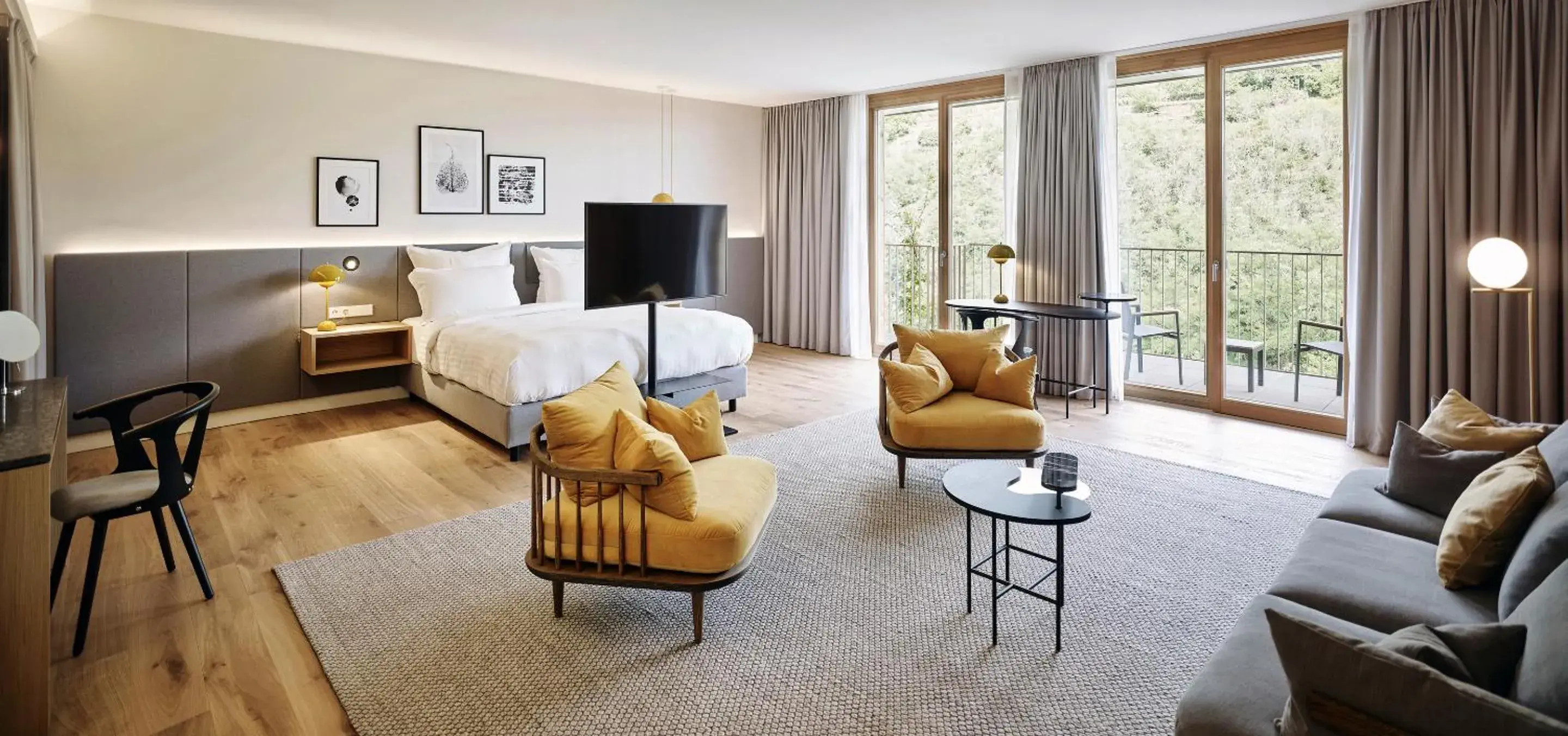 Goldberg Suite with balcony - single occupancy in Steigenberger Hotel & Spa Krems Goldberg Suite with balcony - single occupancy in Steigenberger Hotel & Spa Krems