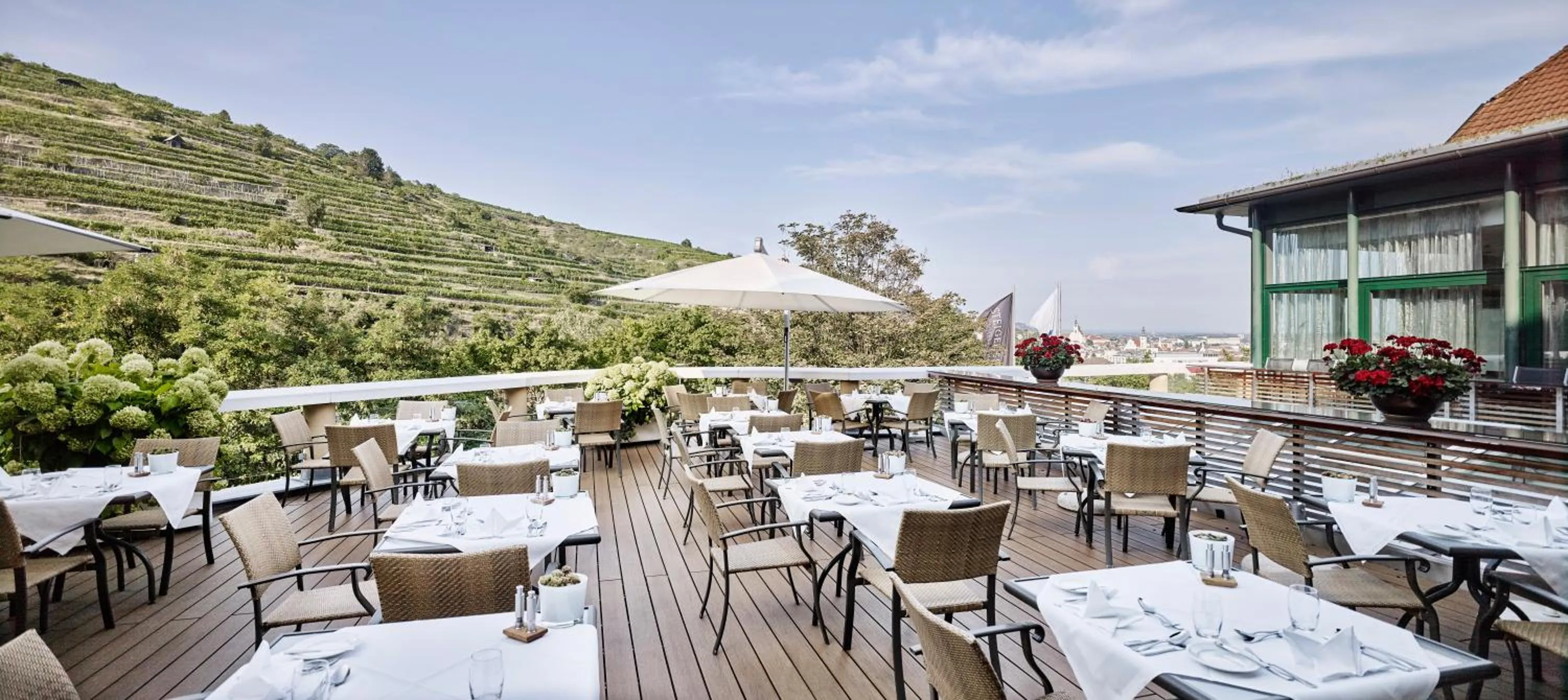 Restaurant/places to eat in Steigenberger Hotel & Spa Krems