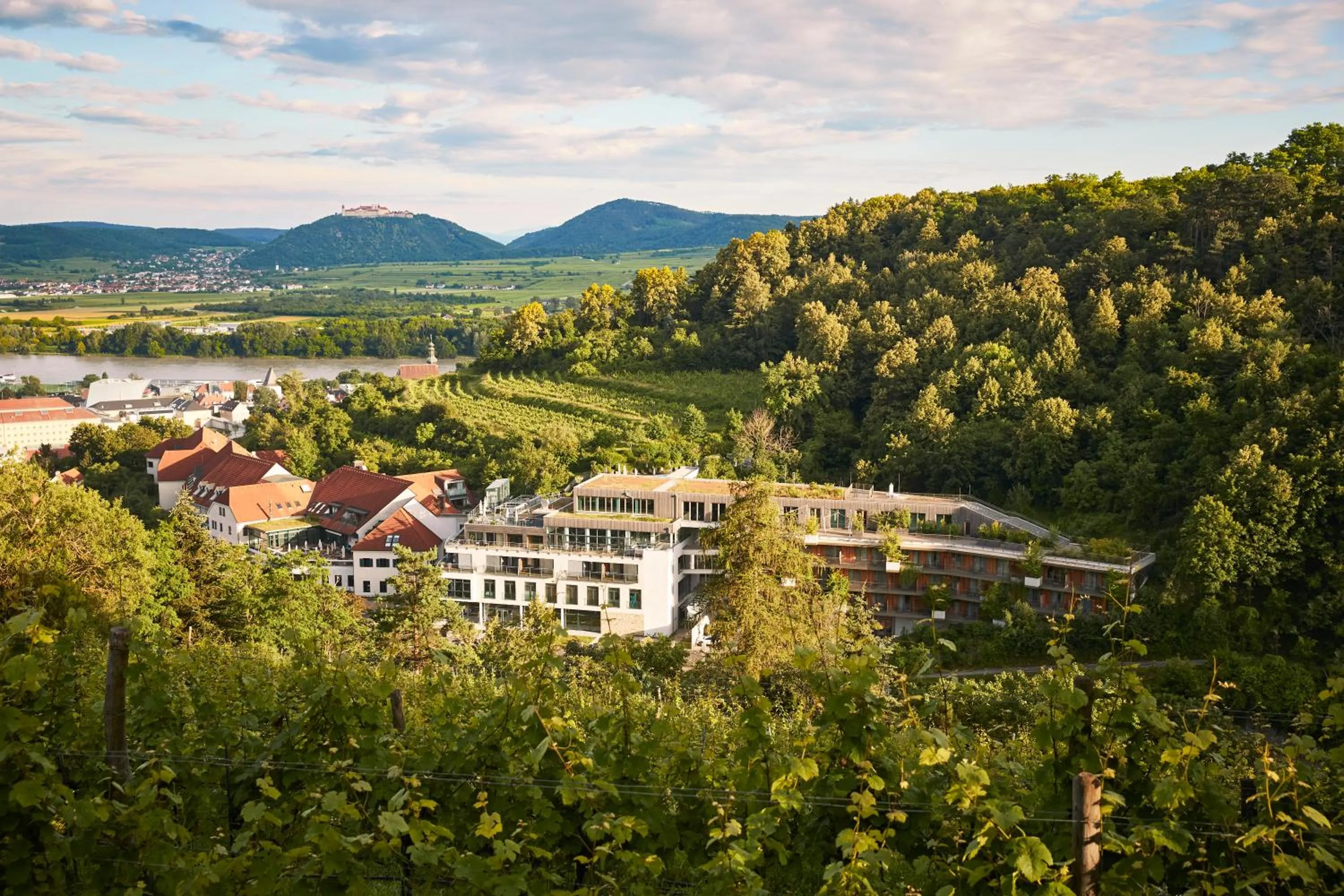 Bird's eye view in Steigenberger Hotel & Spa Krems