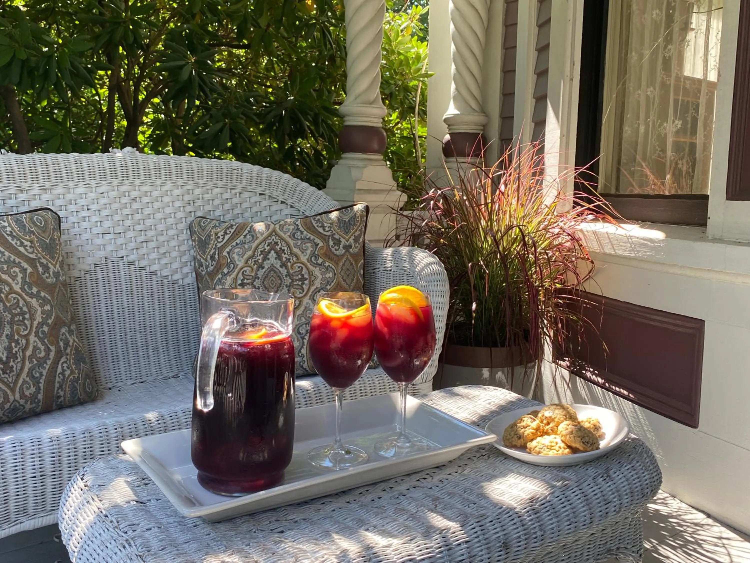 Patio in The Lady Mary Inn