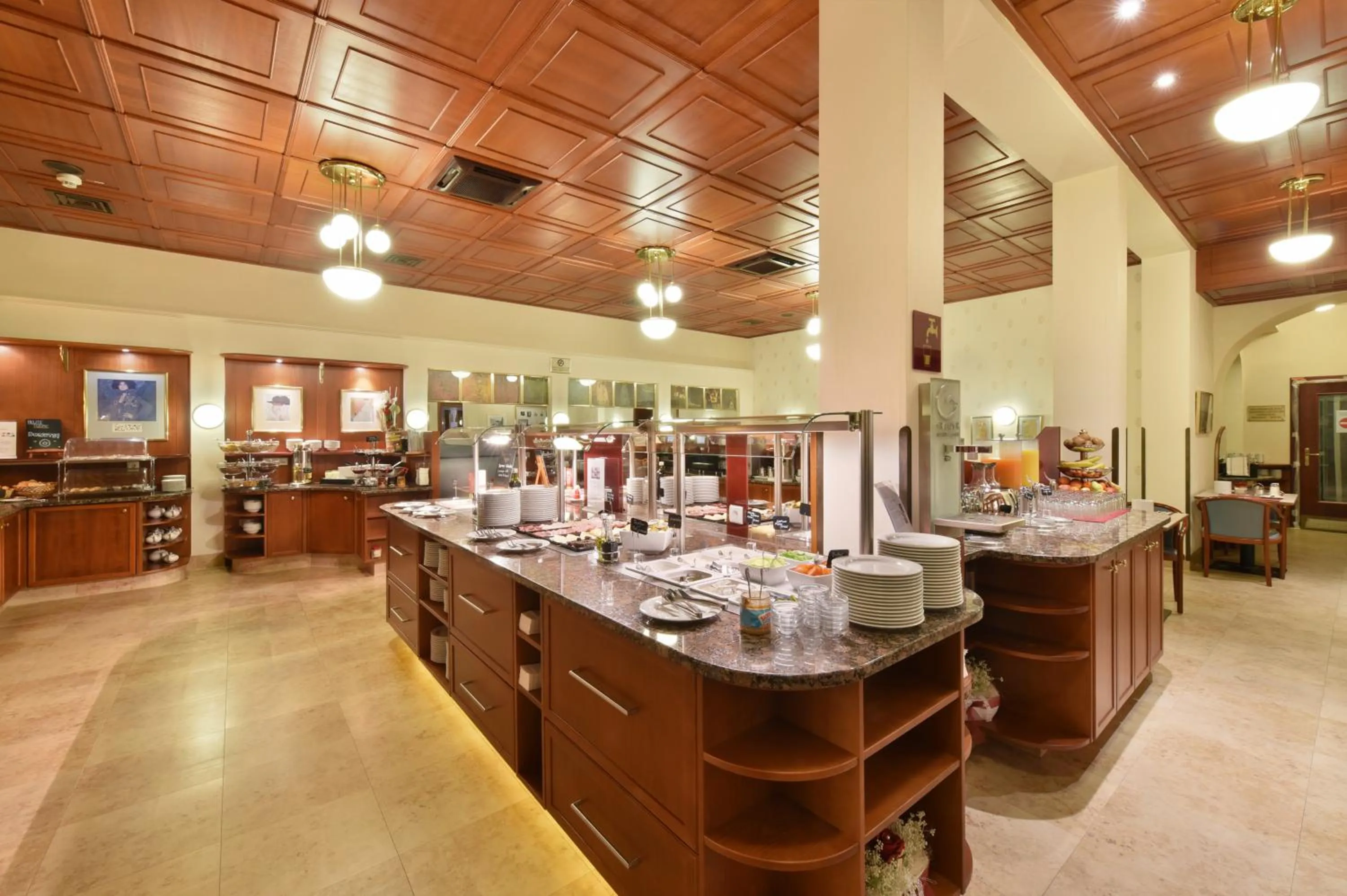 Buffet breakfast in Austria Classic Hotel Wien