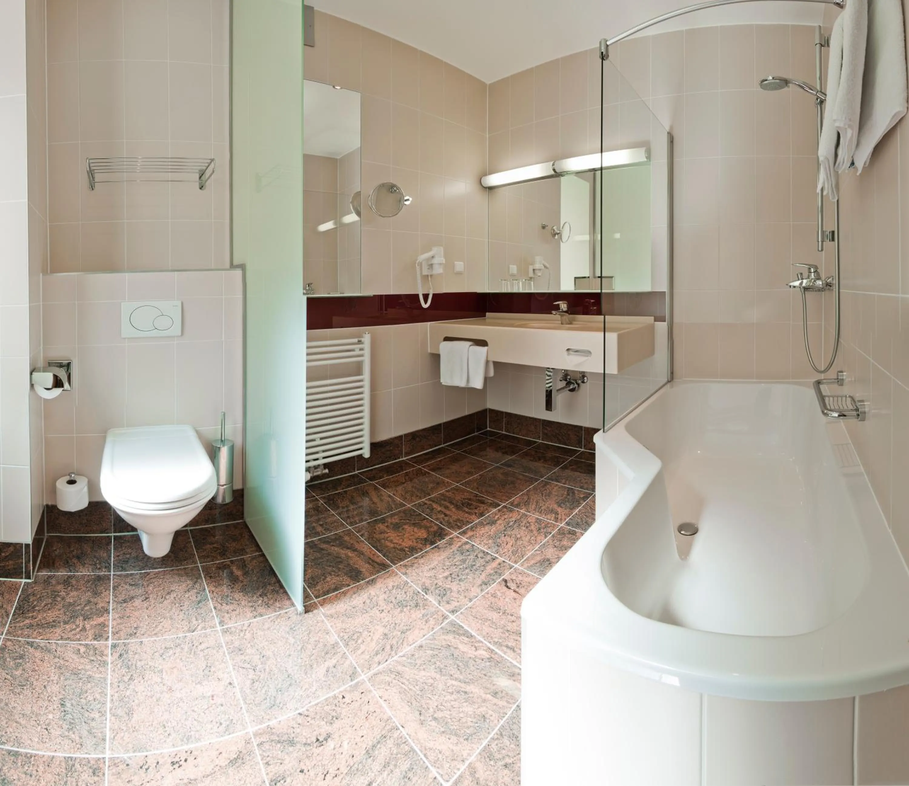 Shower in Austria Classic Hotel Wien