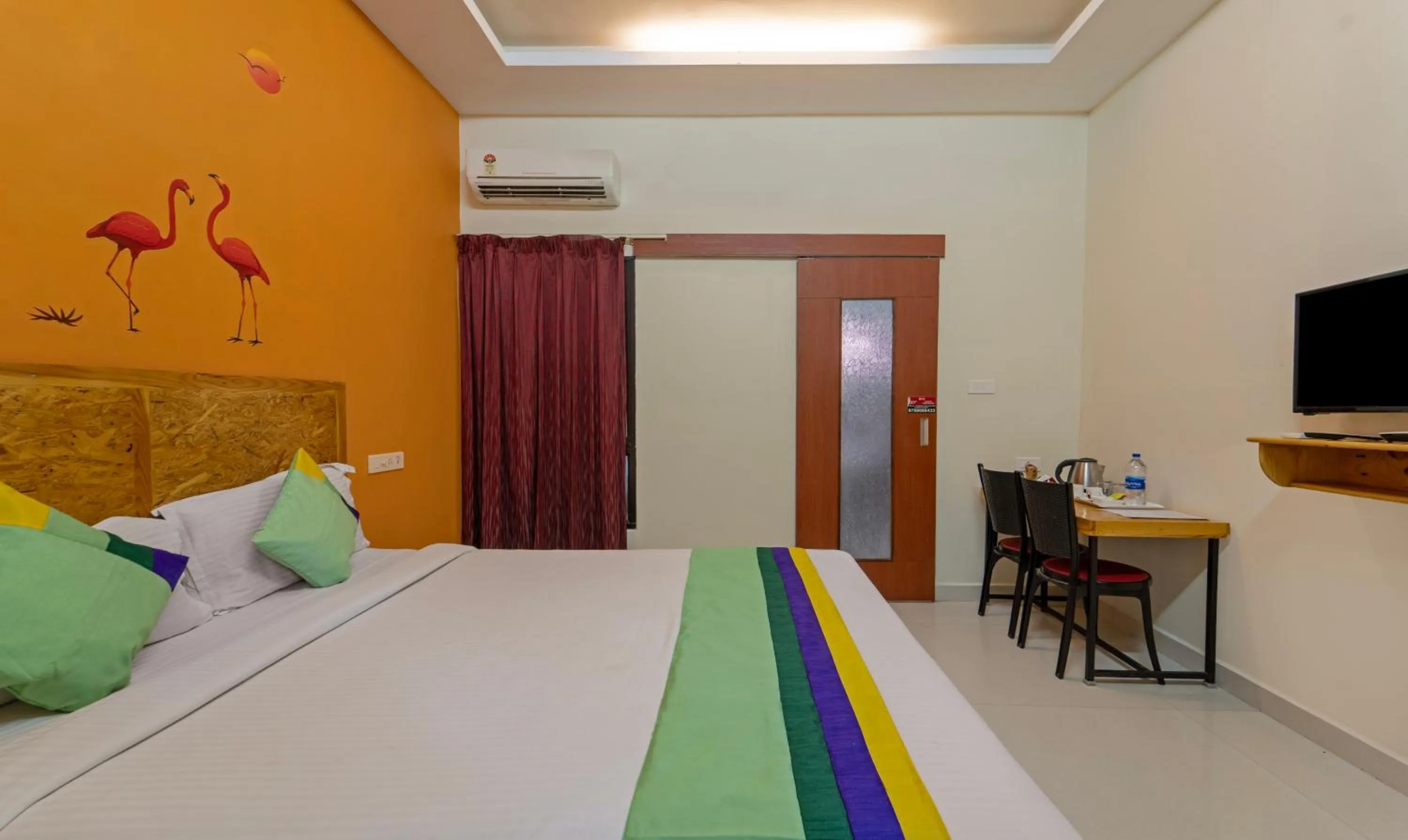 Bed in Treebo Eden Park Hotel, 3 Km From Puducherry Airport