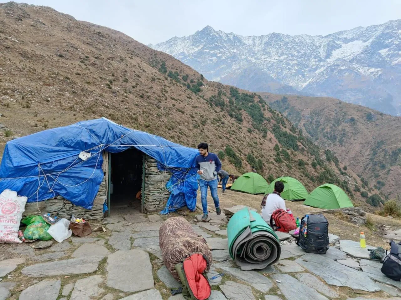 Triund trek and camping