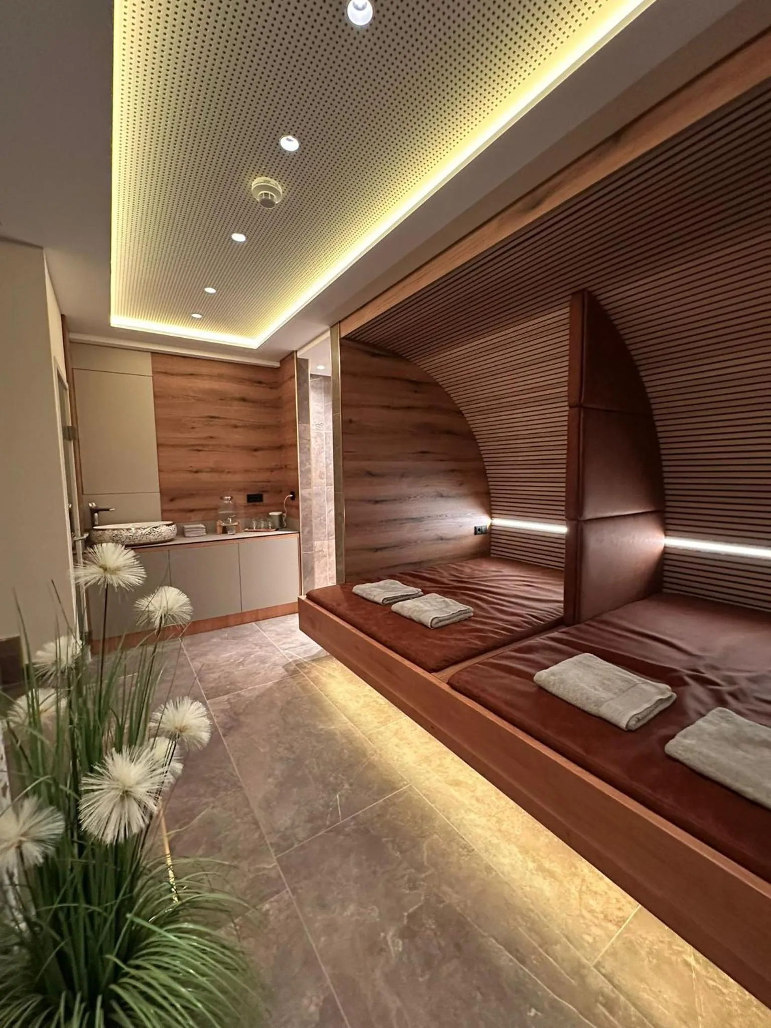 Sauna in GRUBERS, Hotel Appartments Gastein