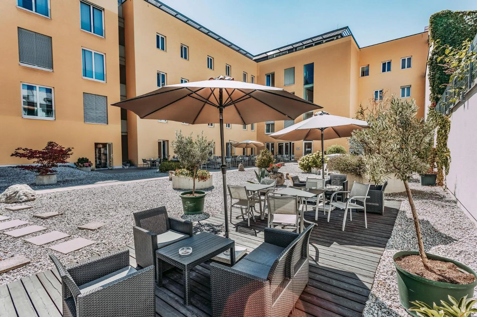 Patio in Altstadt Hotel Hofwirt Salzburg