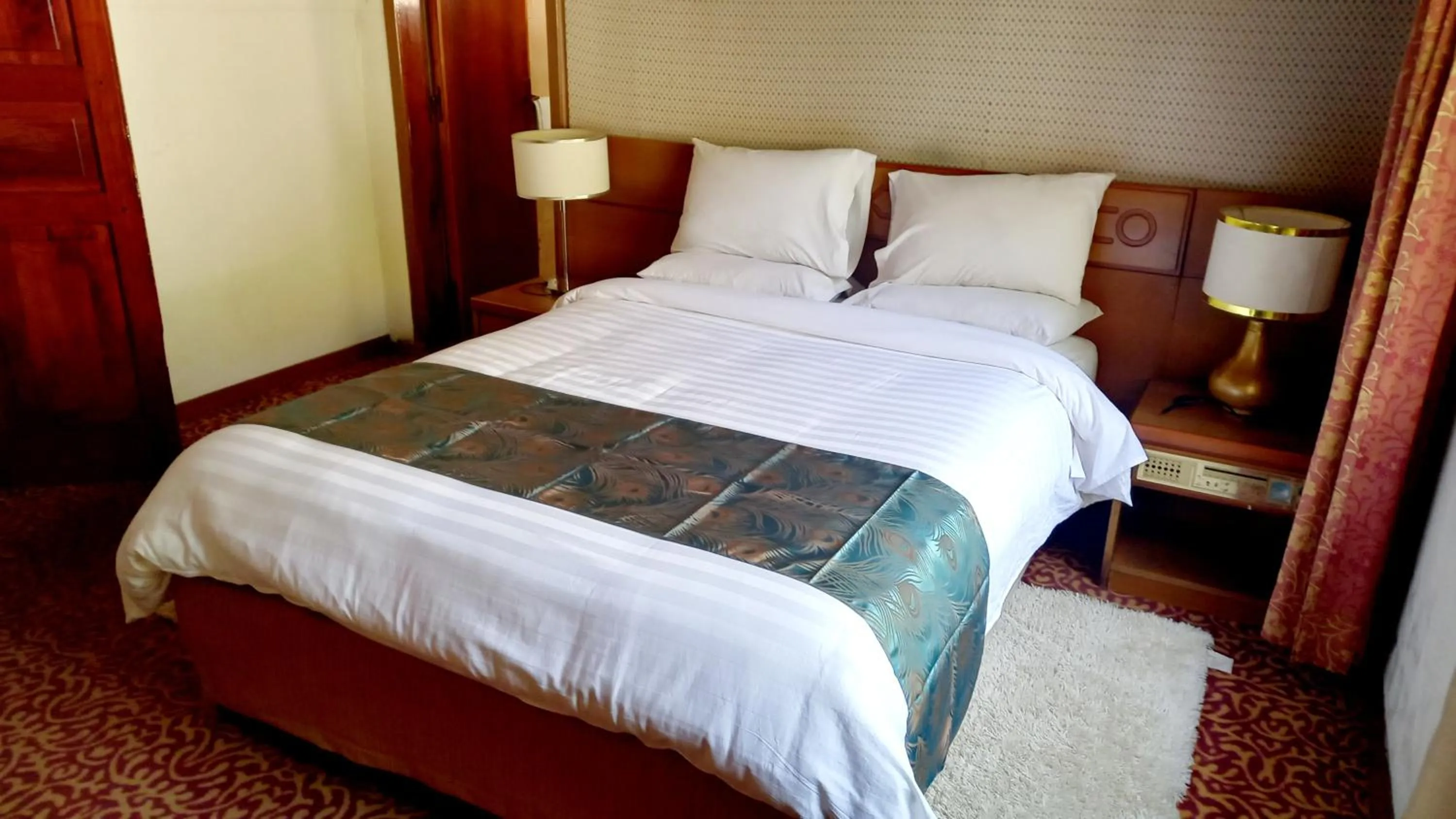 Bed in GHION HOTEL