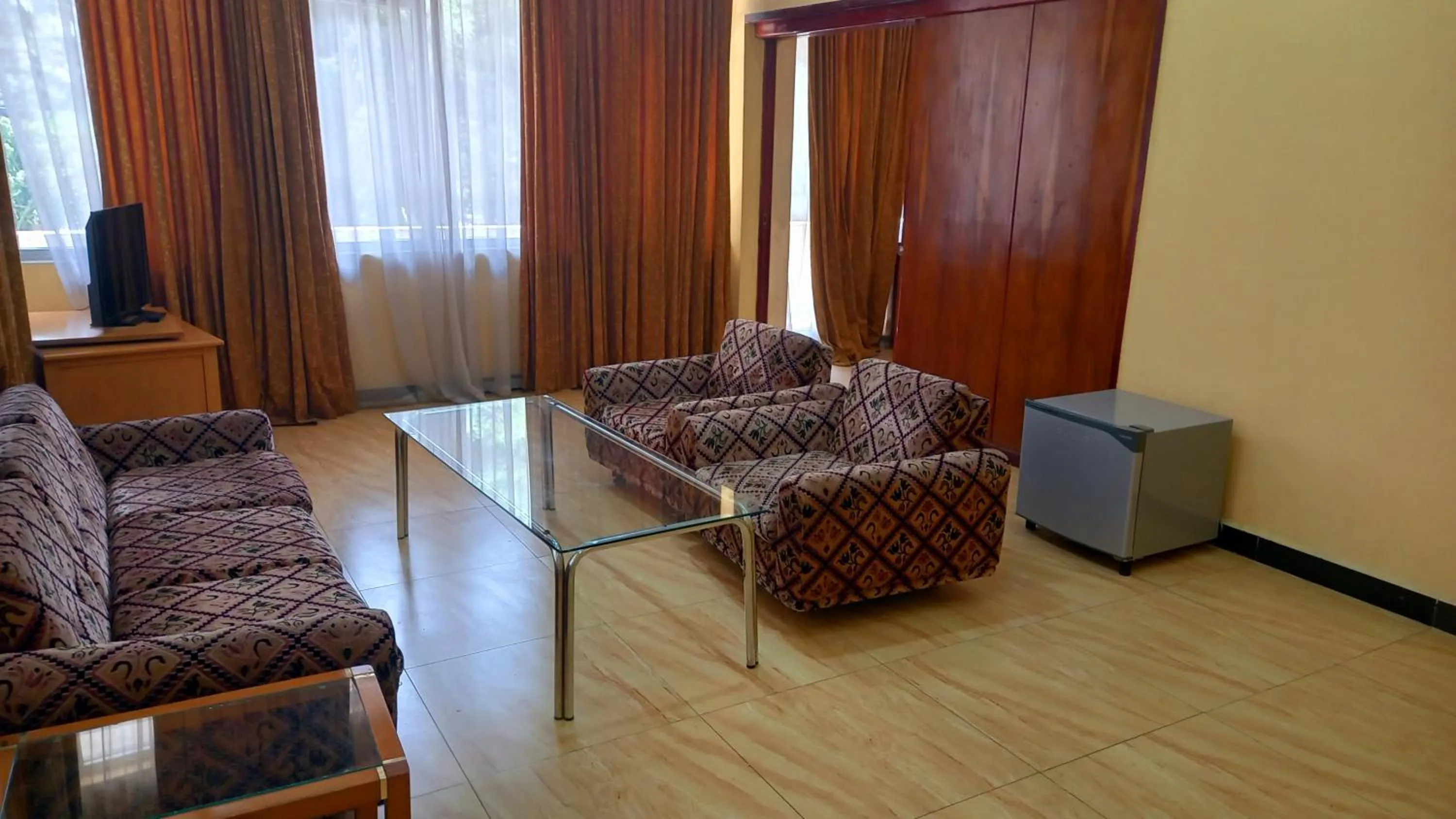 Seating area in GHION HOTEL