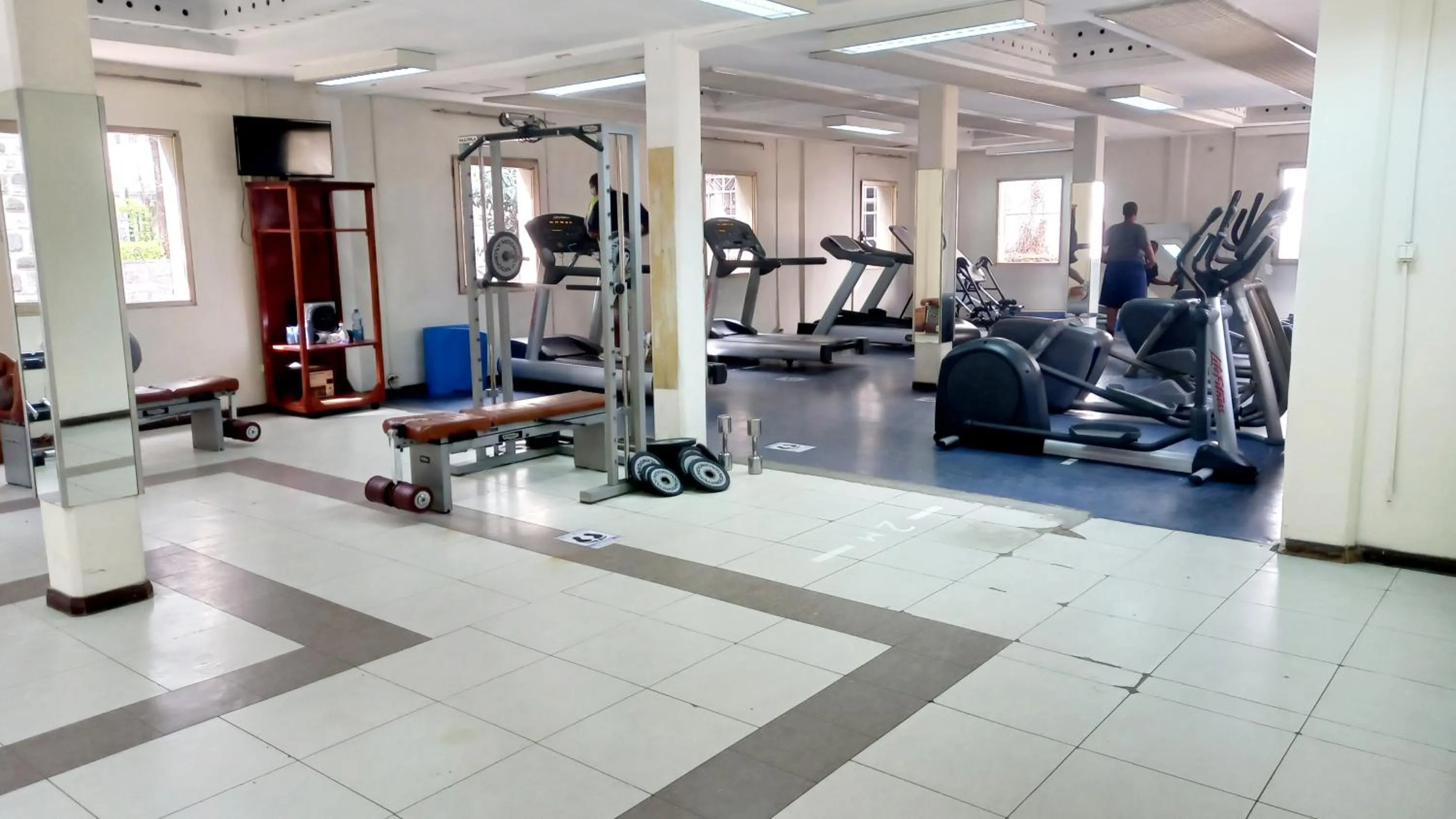 Fitness centre/facilities in GHION HOTEL