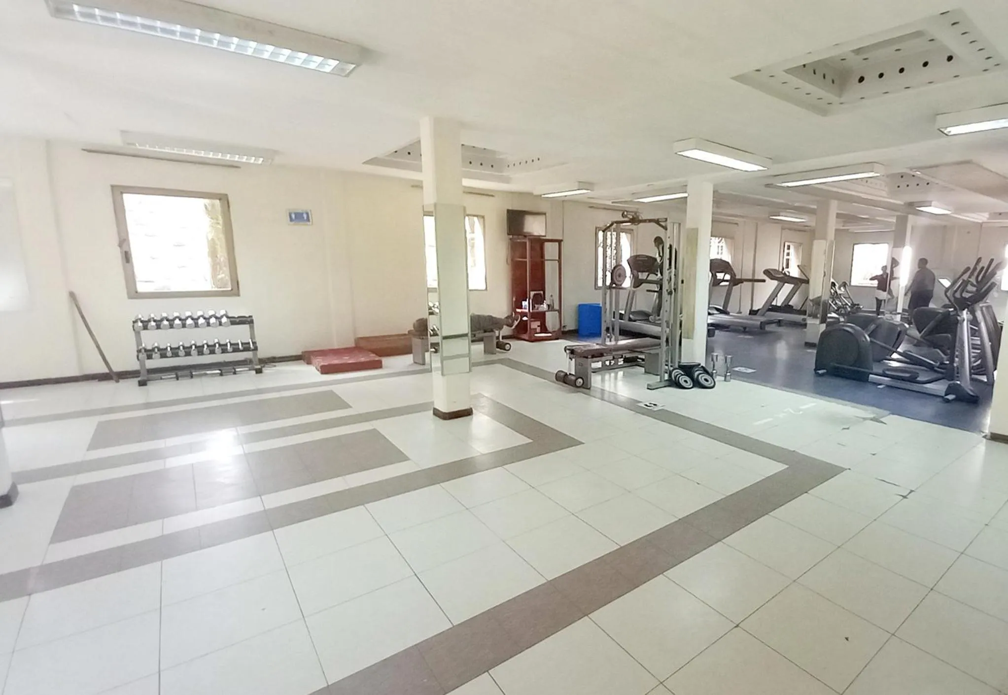 Fitness centre/facilities in GHION HOTEL