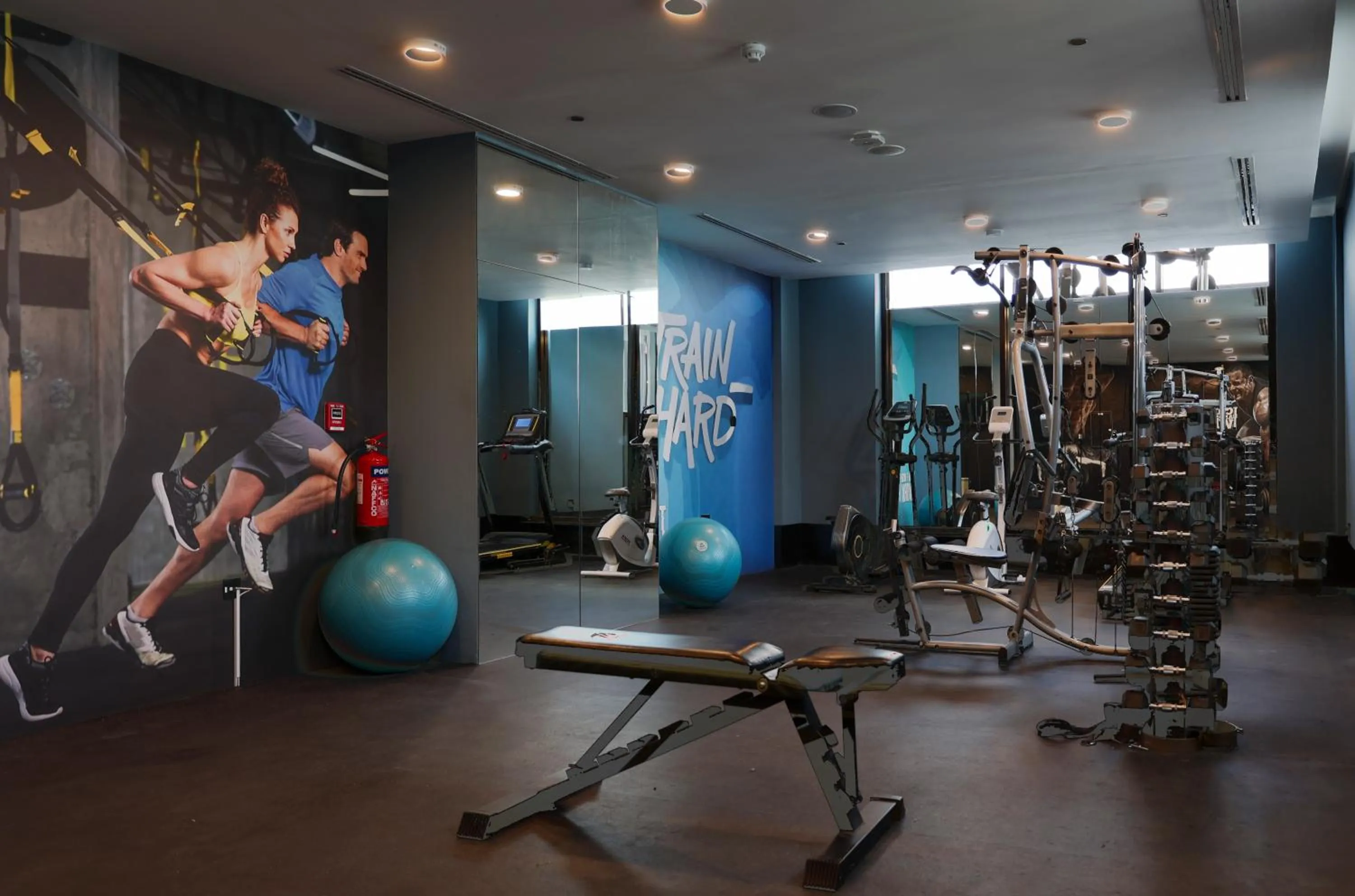 Fitness centre/facilities in Grand Kingsgate Jaddaf Waterfront Hotel by Millennium