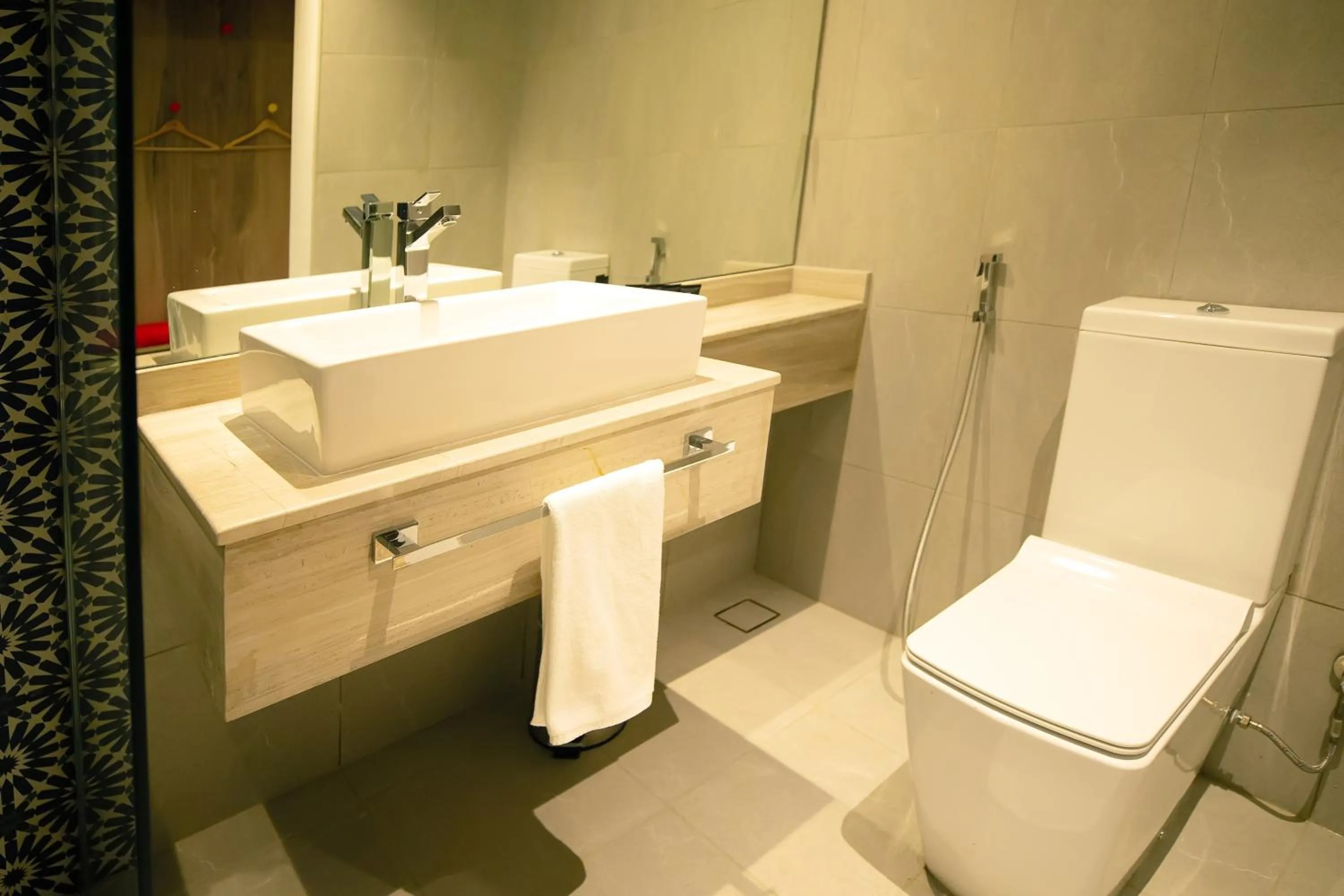 Bathroom in Grand Kingsgate Jaddaf Waterfront Hotel by Millennium