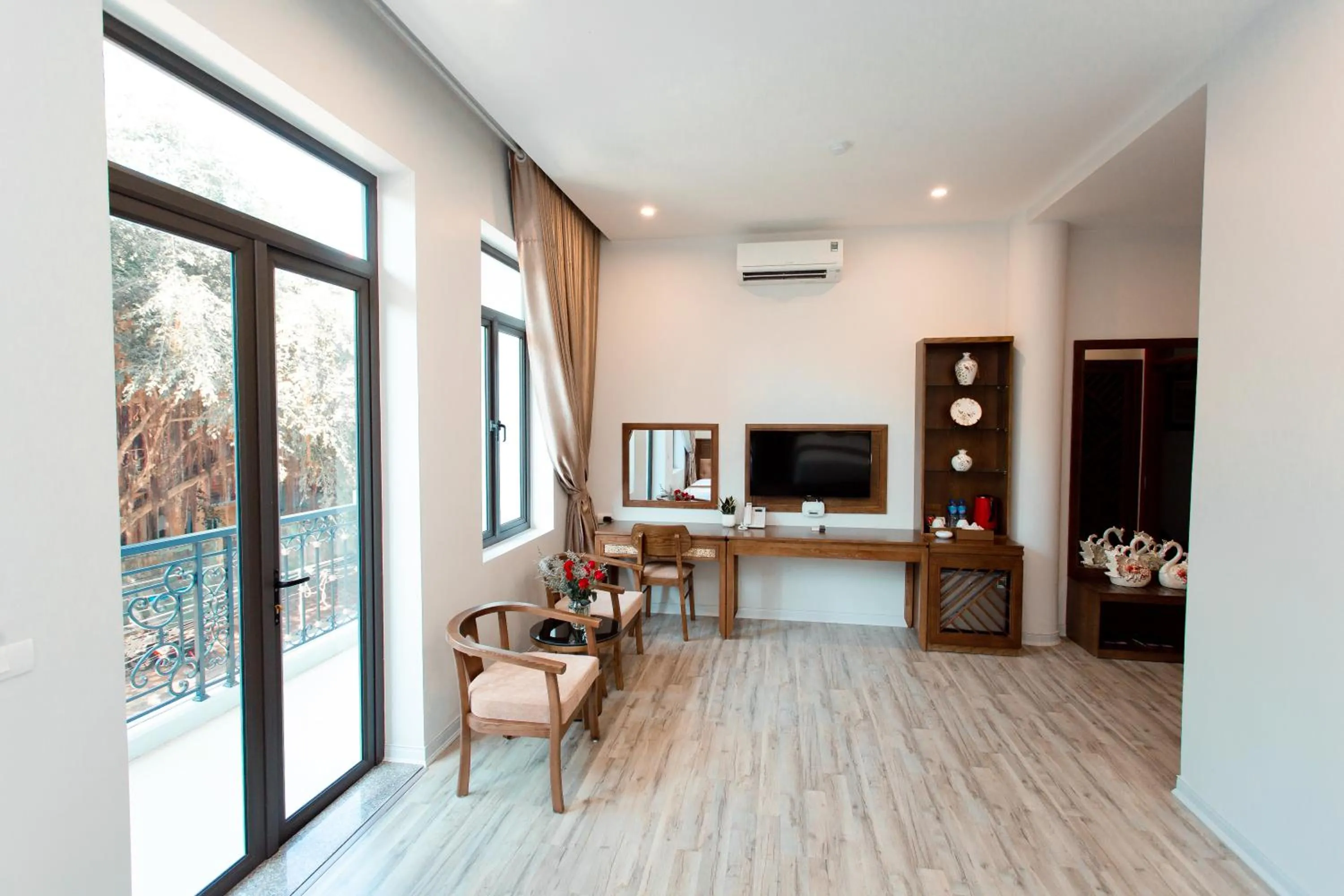 Garden view in Korea Hotel Bac Giang