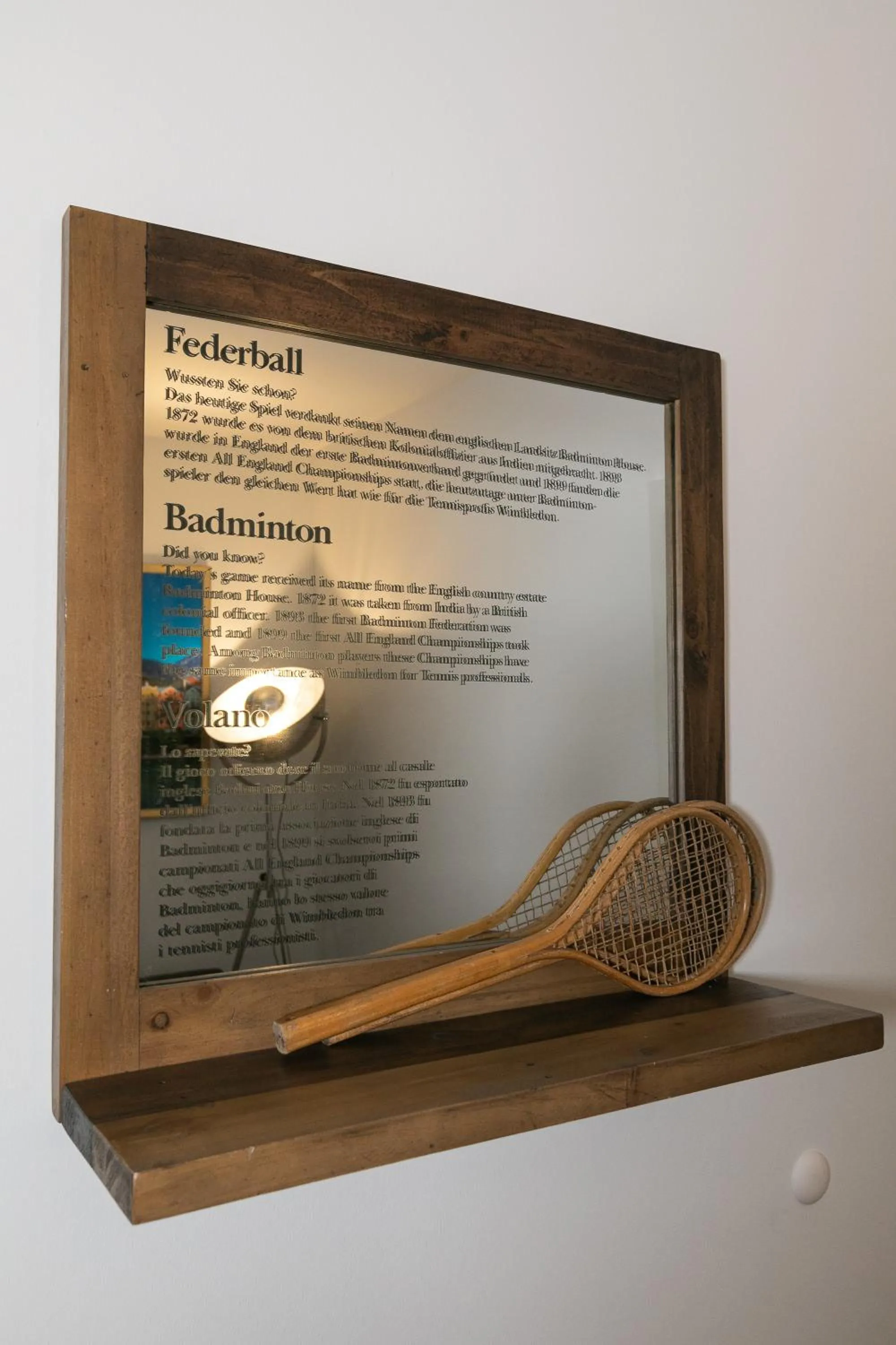 Decorative detail in Sporthotel Igls