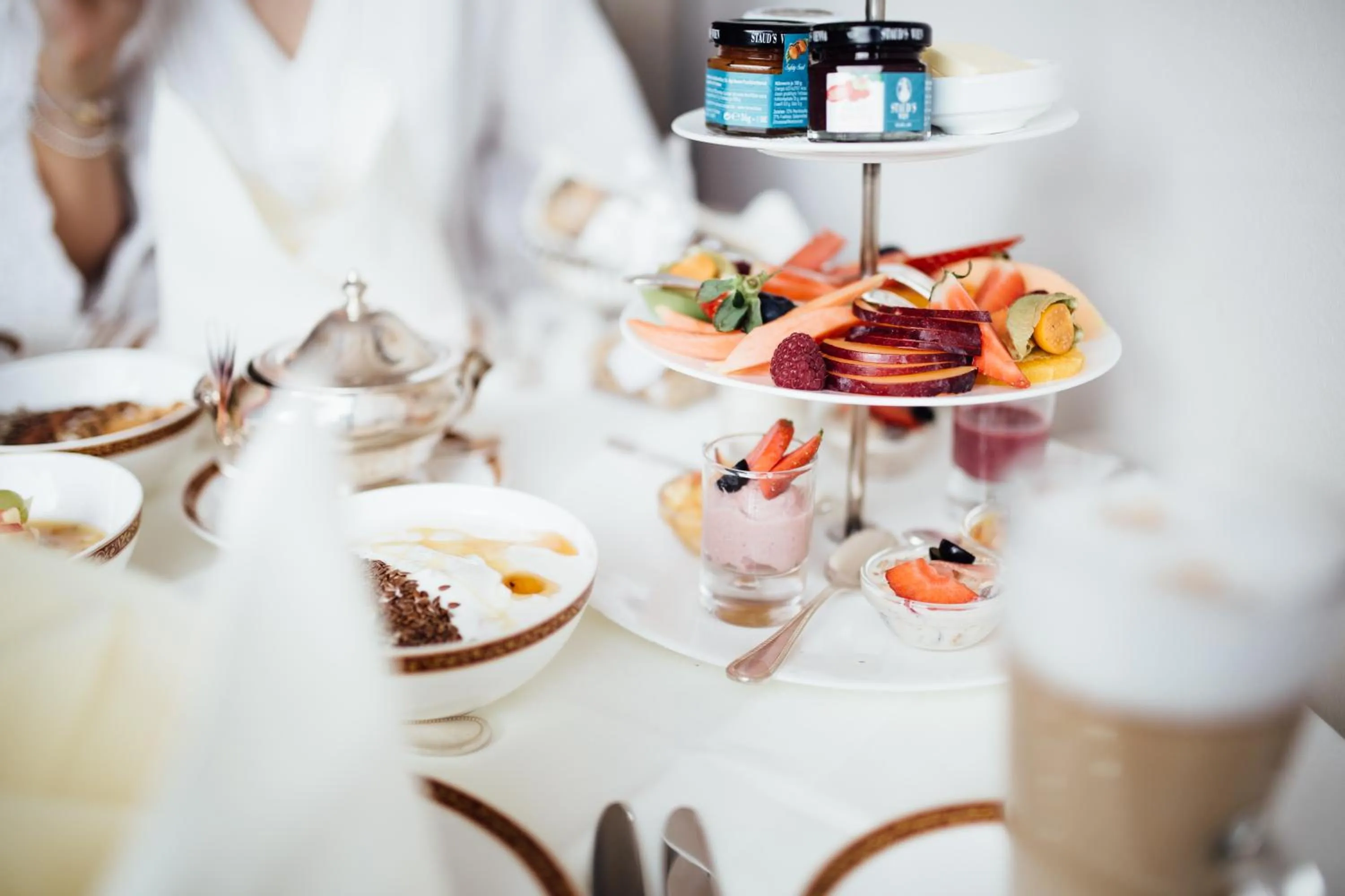 Breakfast in Hotel Schloss Mönchstein