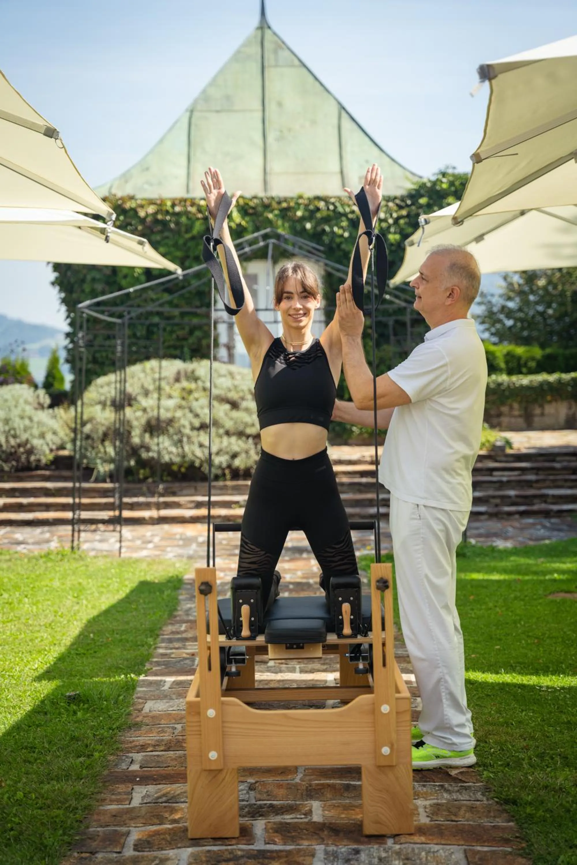 Fitness centre/facilities in Hotel Schloss Mönchstein